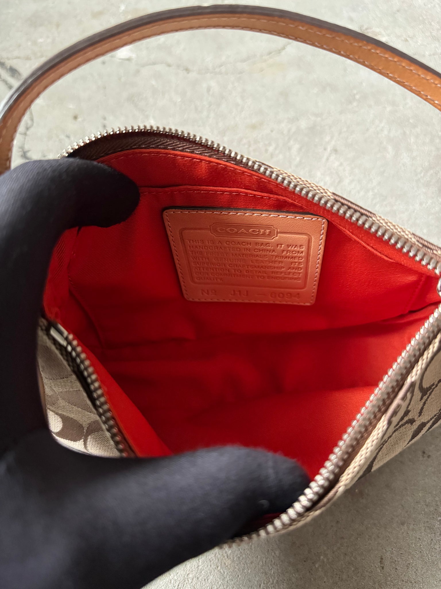 Coach Y2K Demi Shoulder Bag Tan