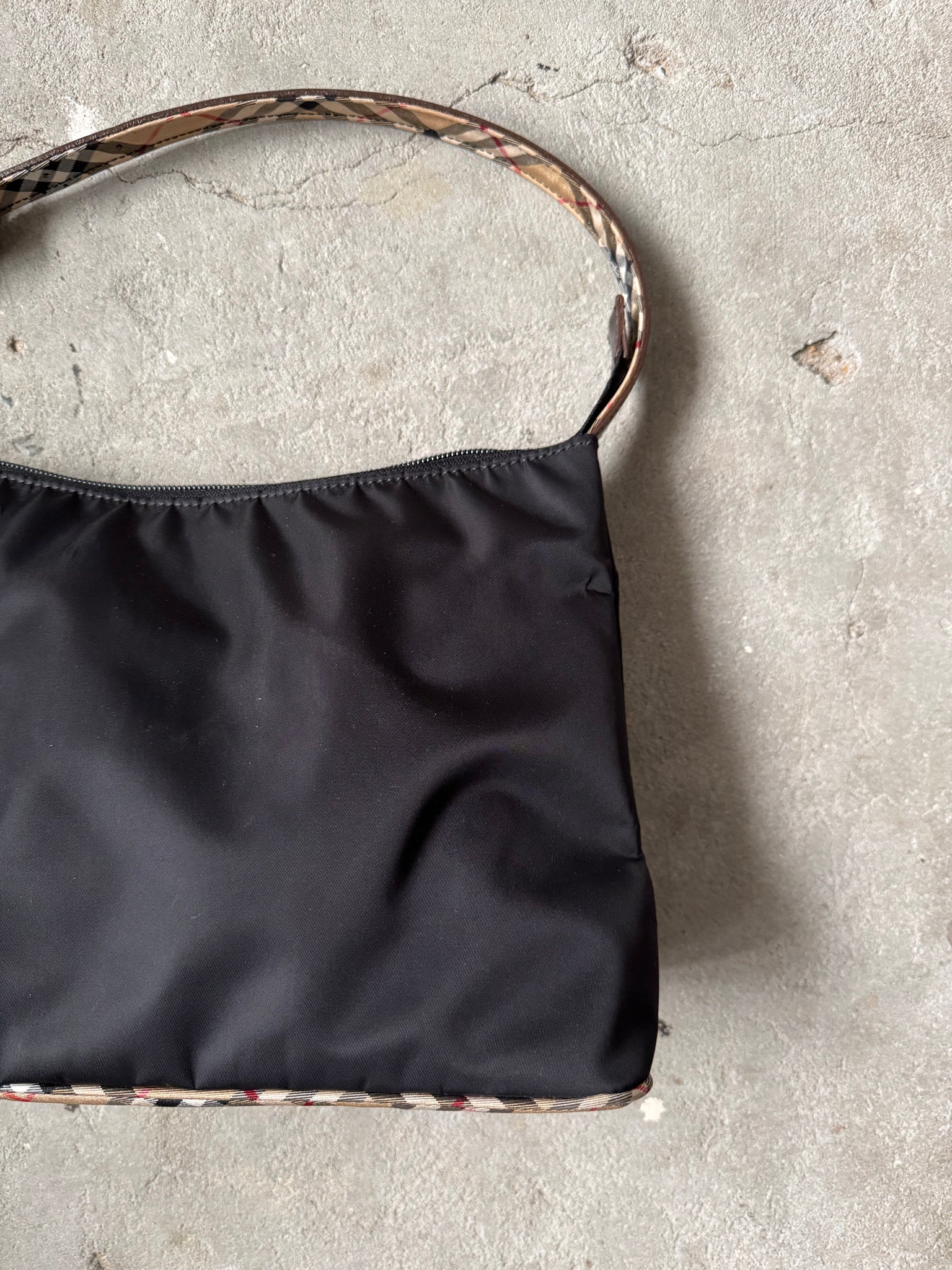 Burberry Nova Check Shoulder Bag Black/Brown