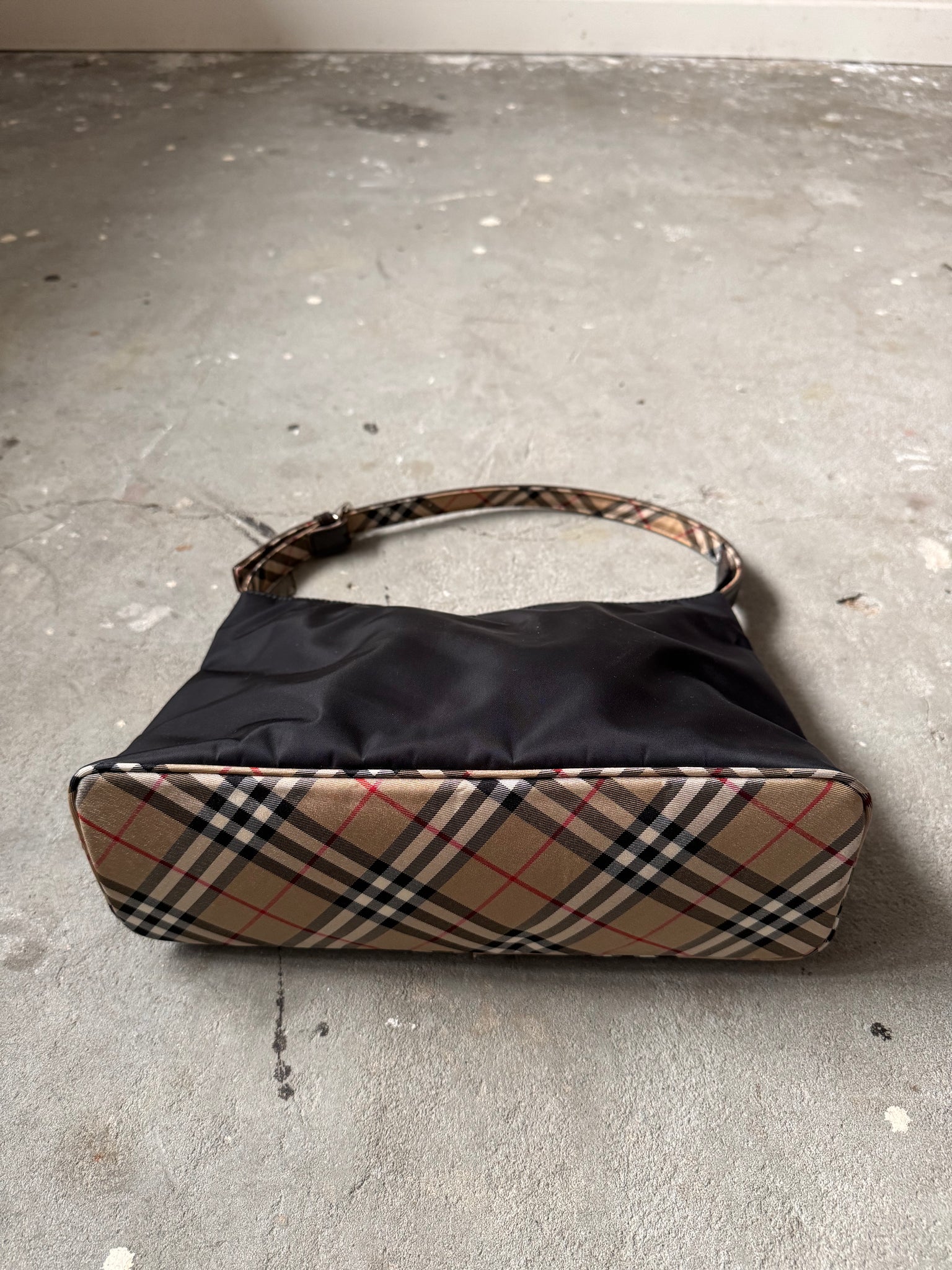 Burberry Nova Check Shoulder Bag Black/Brown