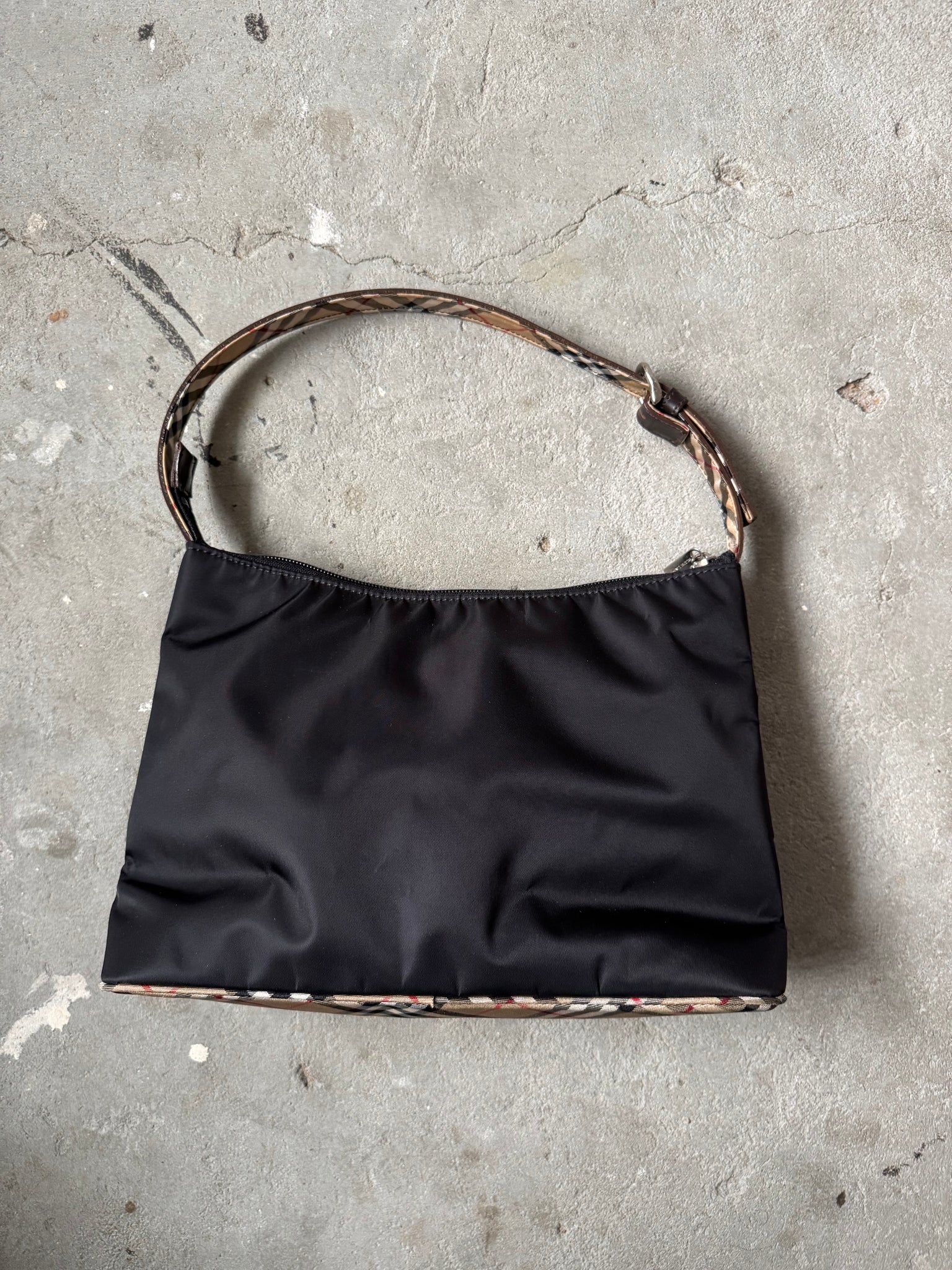 Burberry Nova Check Shoulder Bag Black/Brown