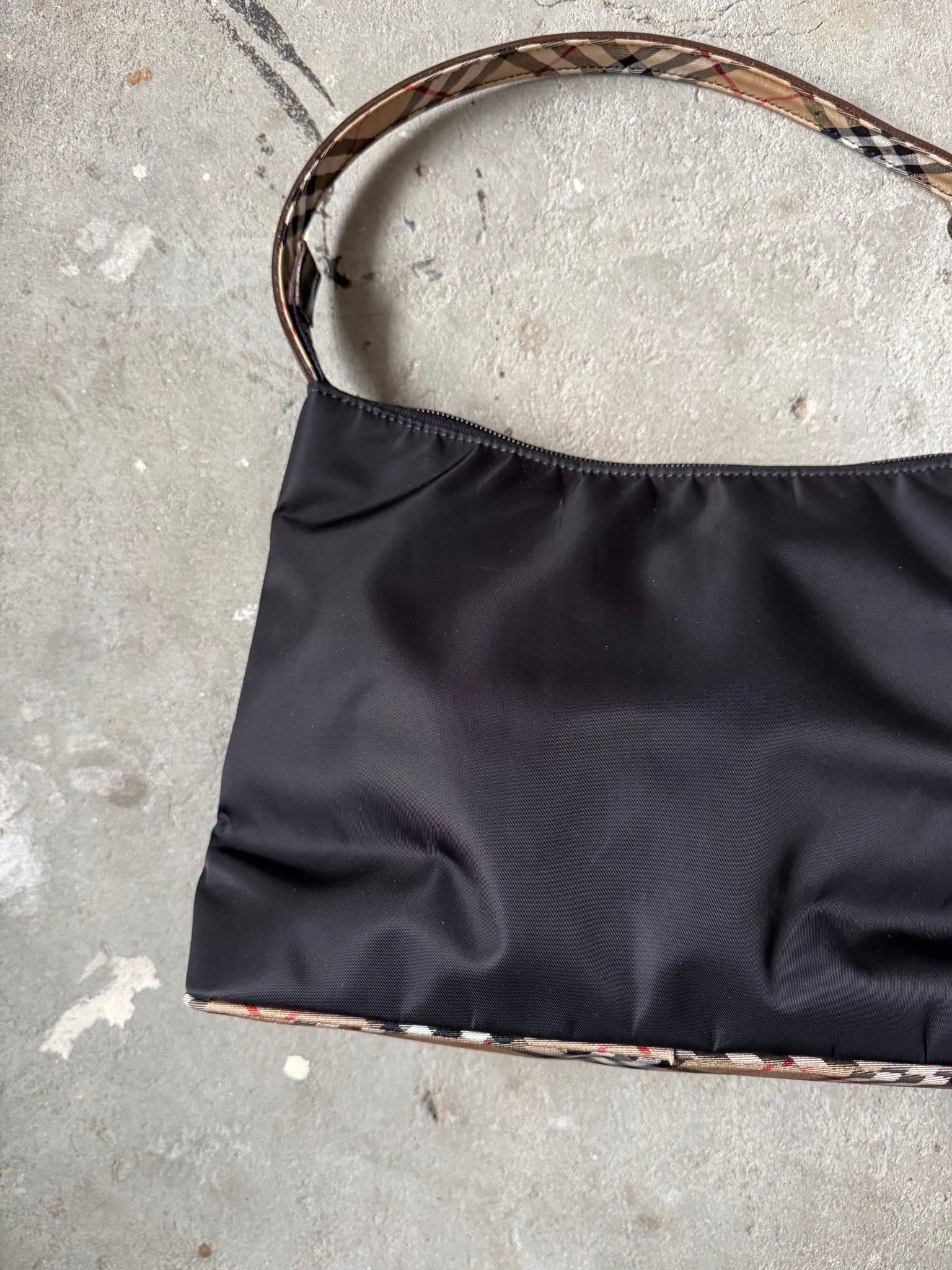 Burberry Nova Check Shoulder Bag Black/Brown