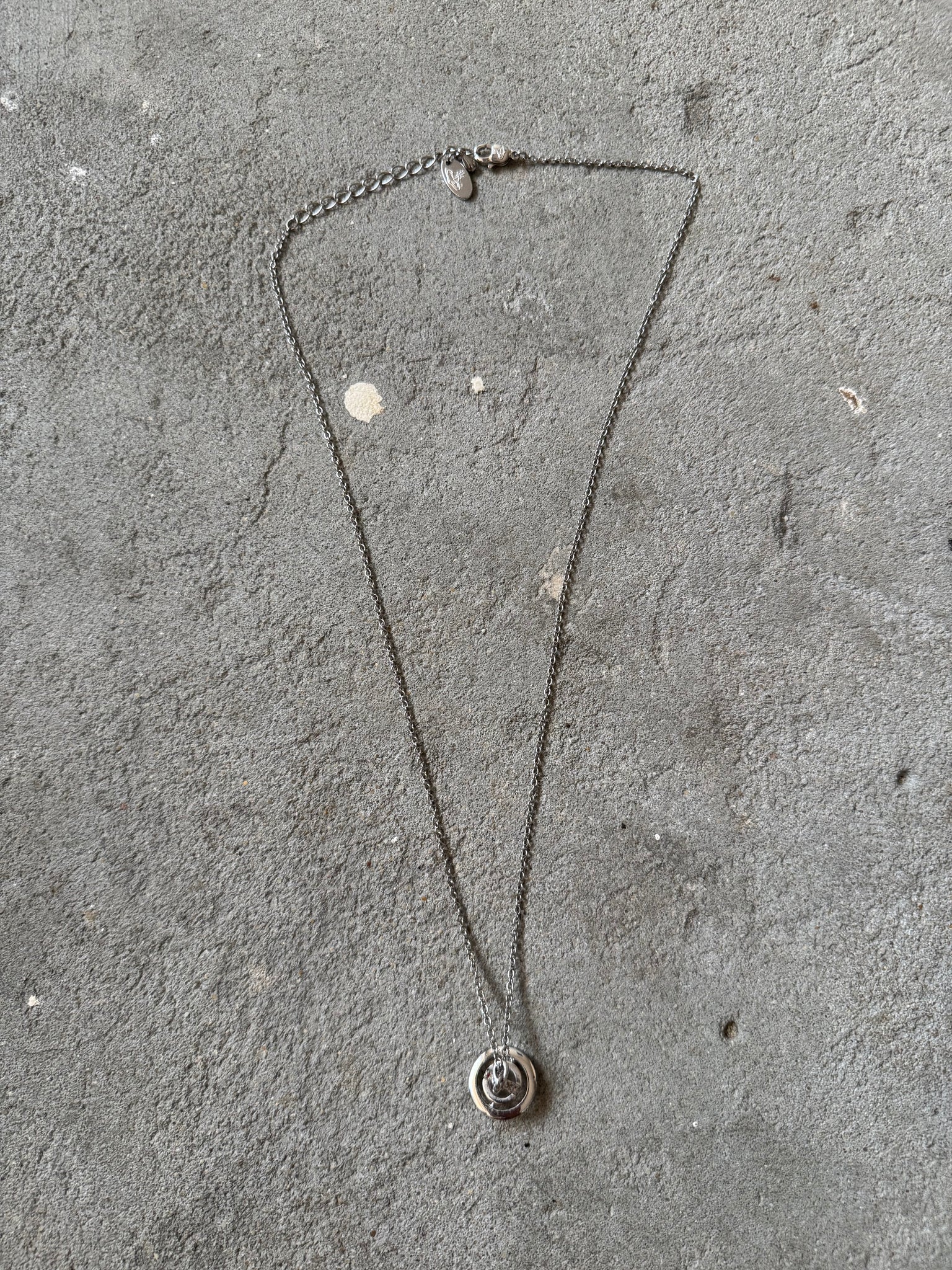 Vivienne Westwood Orb Pendant Necklace Silver