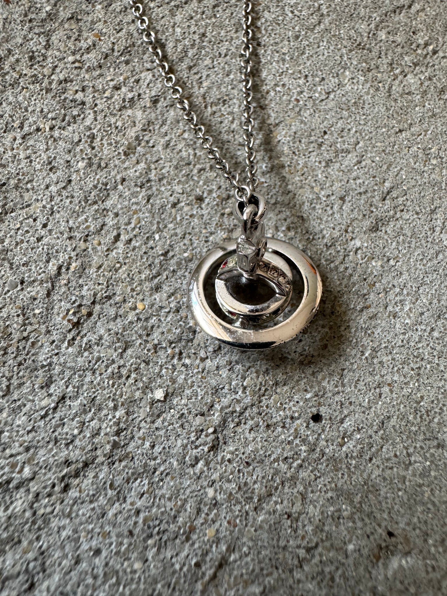 Vivienne Westwood Orb Pendant Necklace Silver