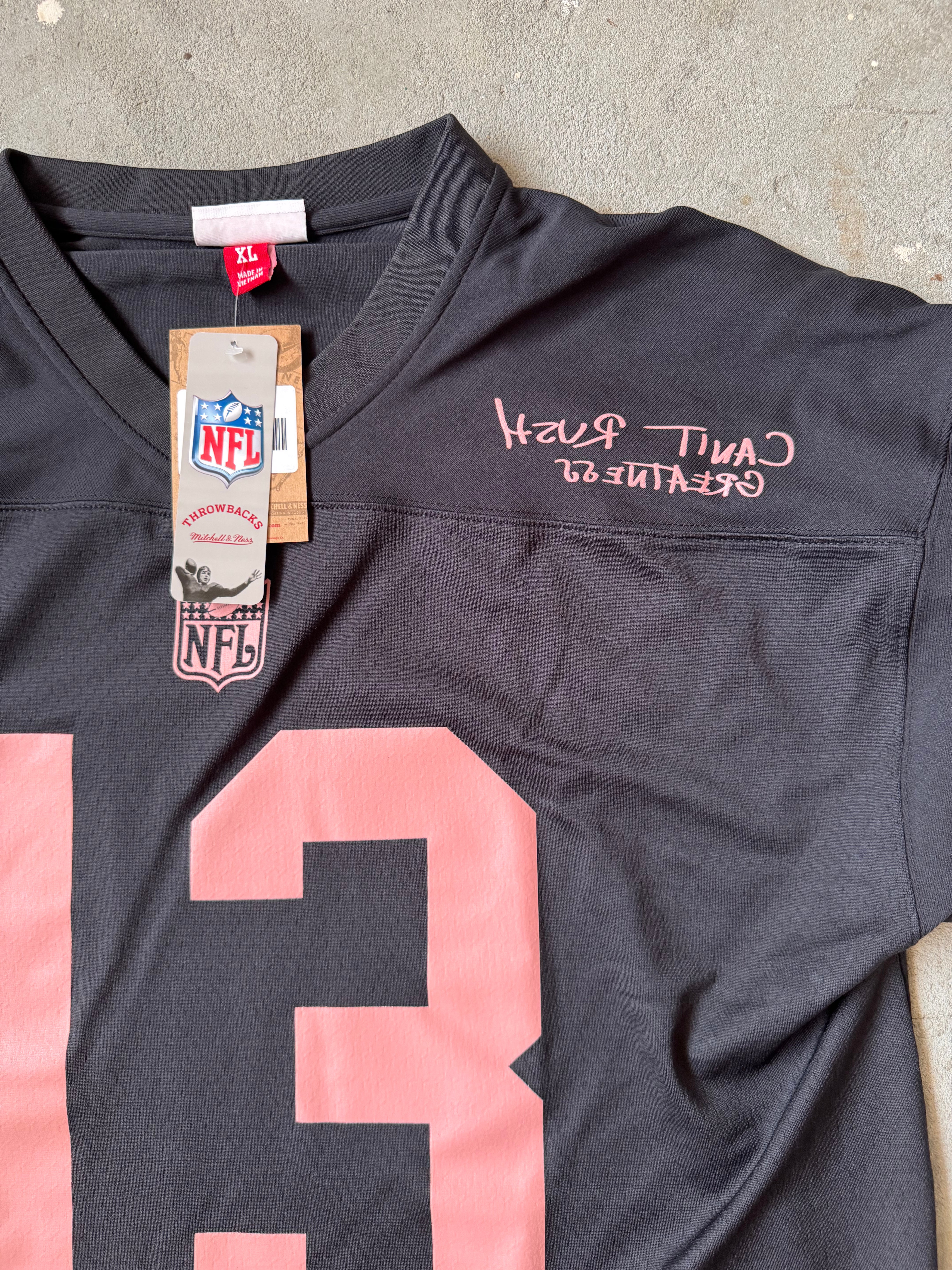 Syna World x NFL x Mitchell & Ness CRG Jersey Black/Rose