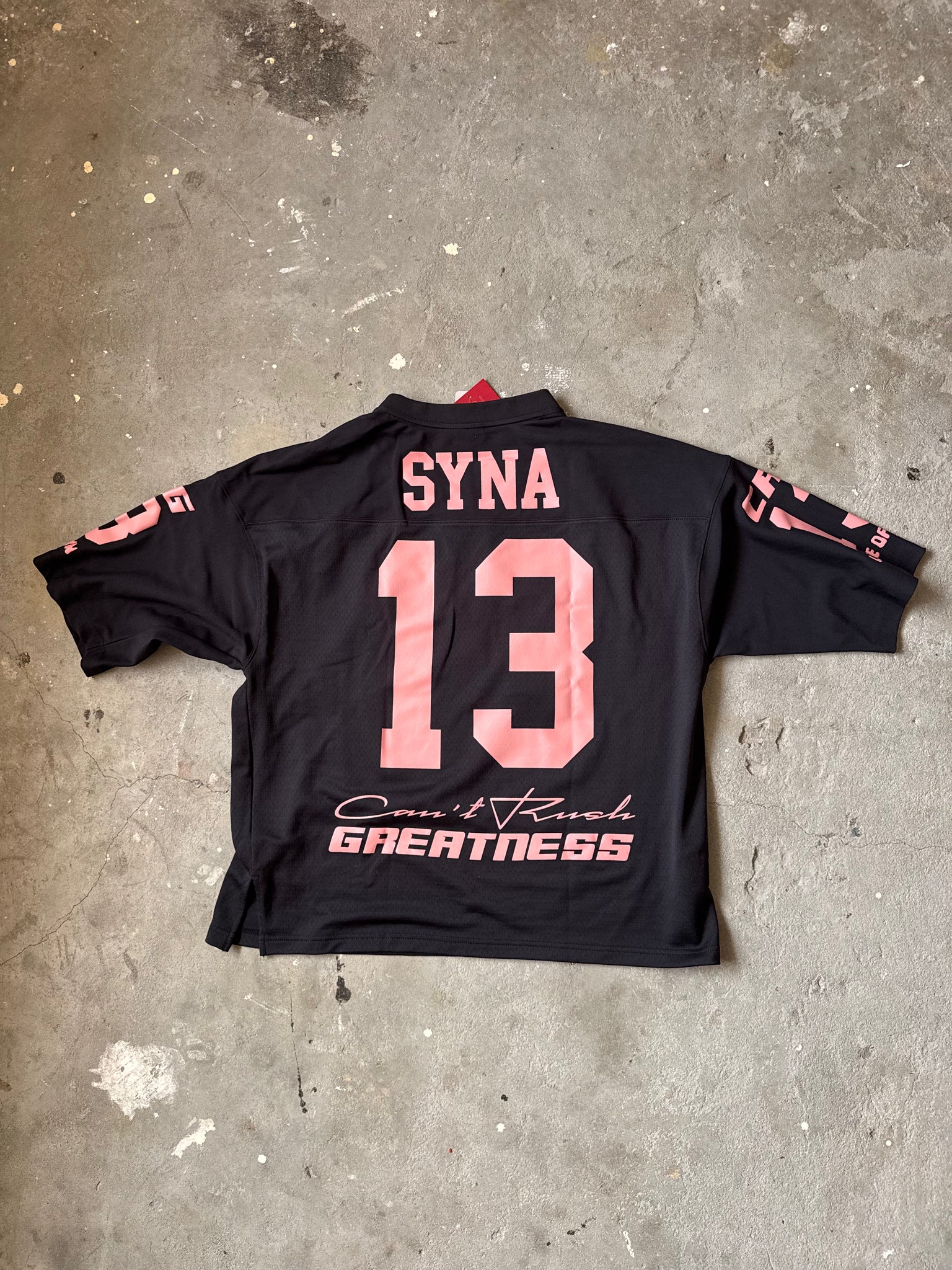 Syna World x NFL x Mitchell & Ness CRG Jersey Black/Rose