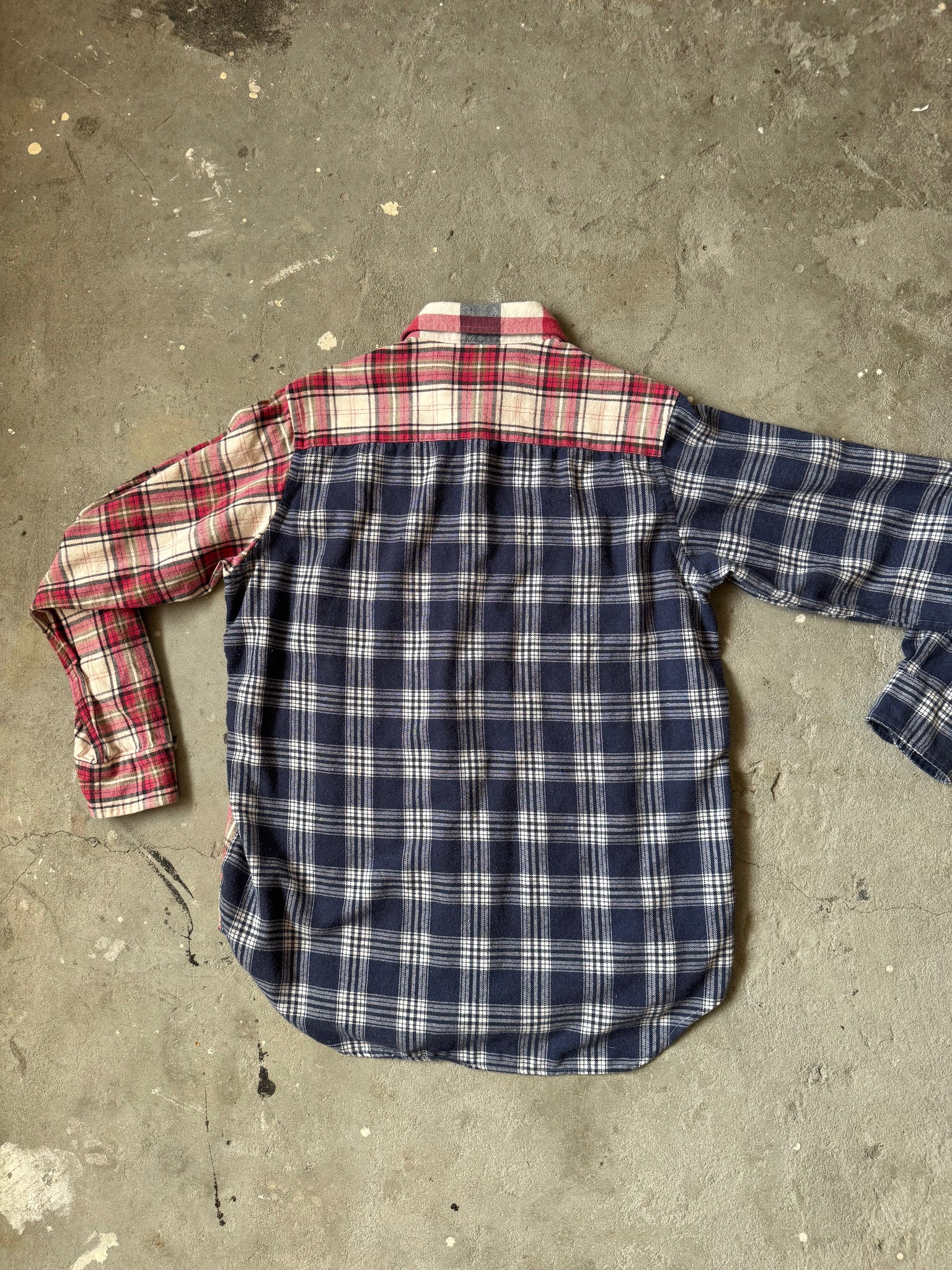 Kith x Needles Rebuild Flannel Shirt Multicolor (SIZE M)