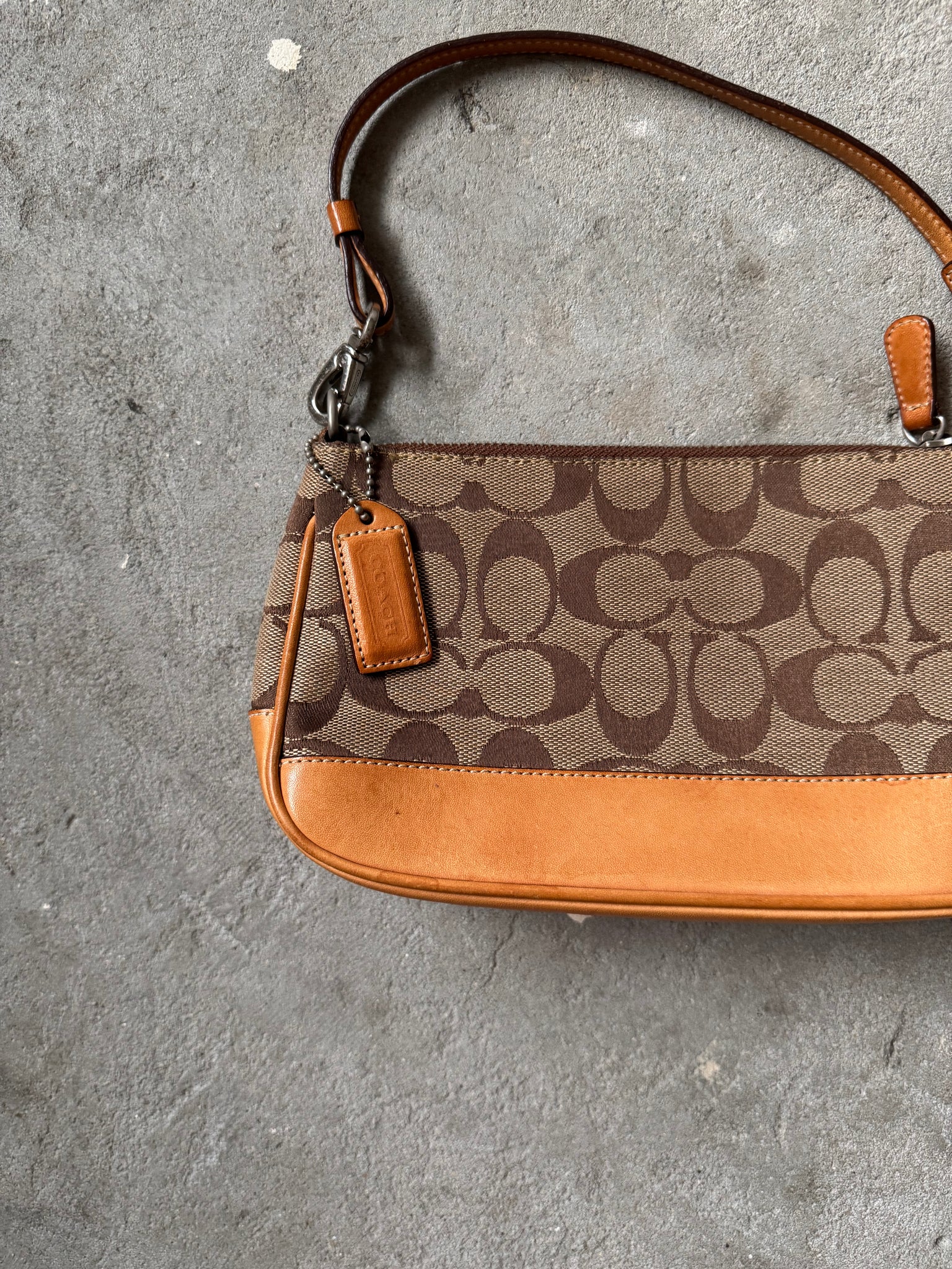 Coach Y2K Demi Shoulder Bag Tan