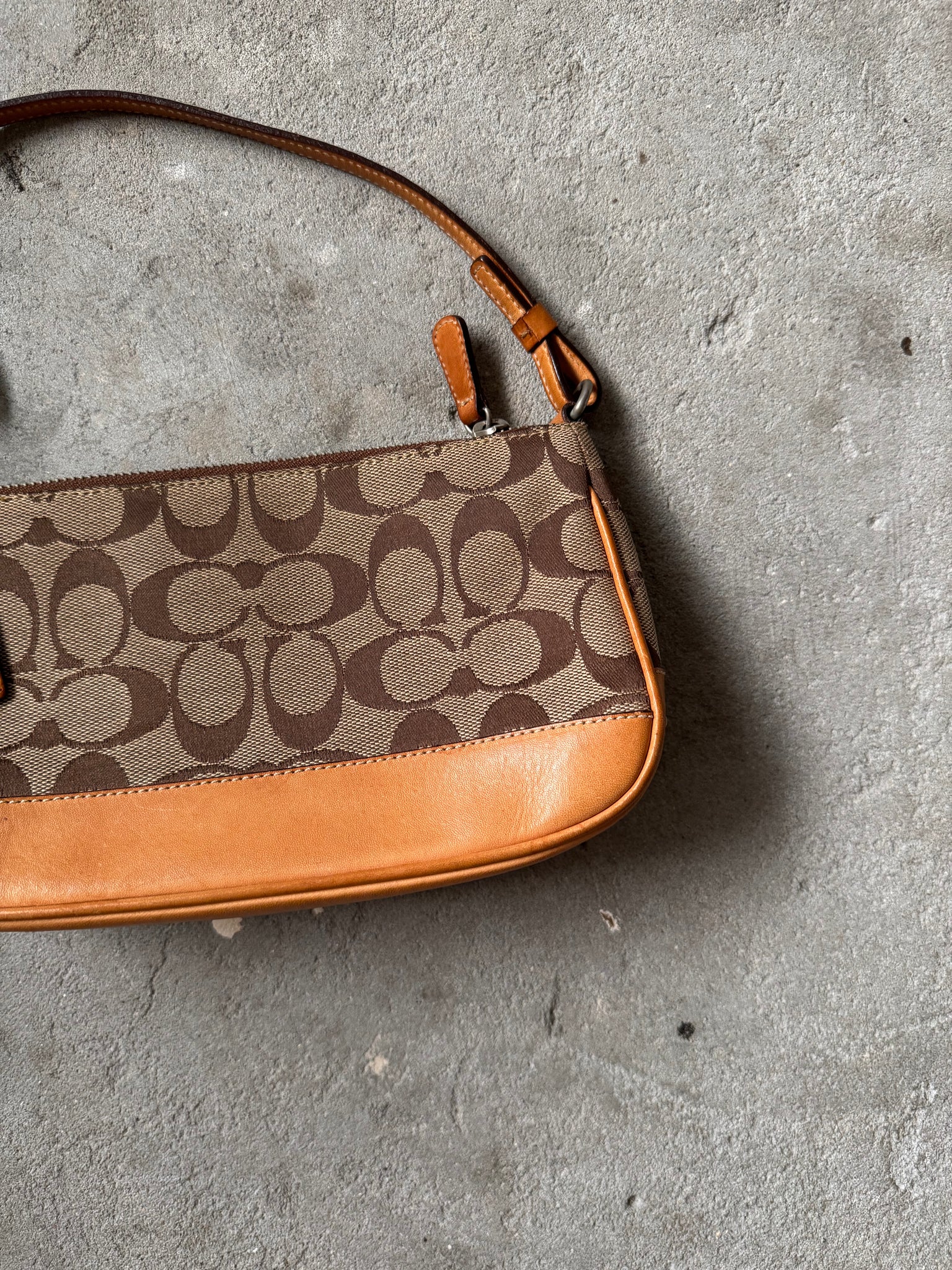 Coach Y2K Demi Shoulder Bag Tan