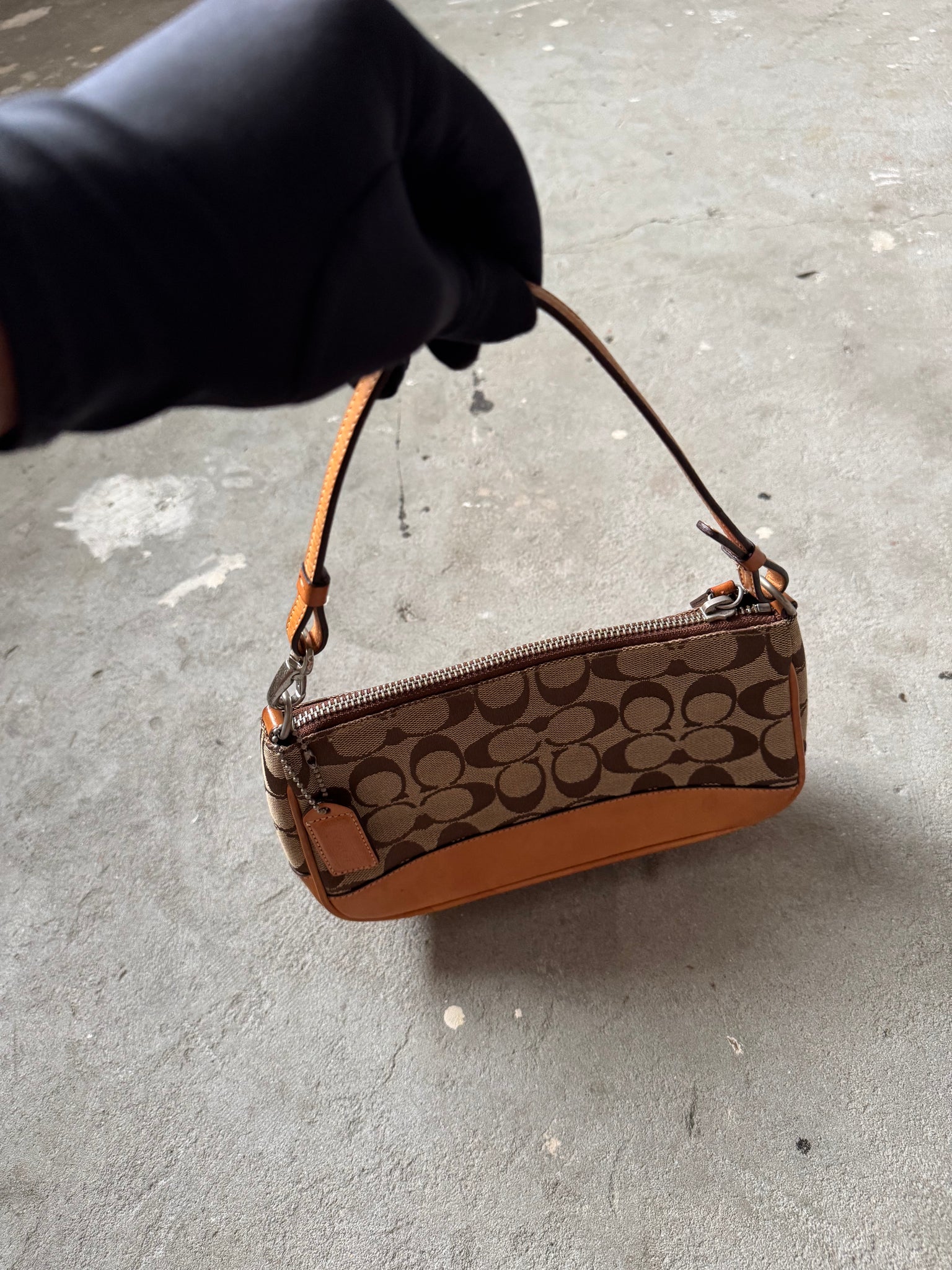 Coach Y2K Demi Shoulder Bag Tan