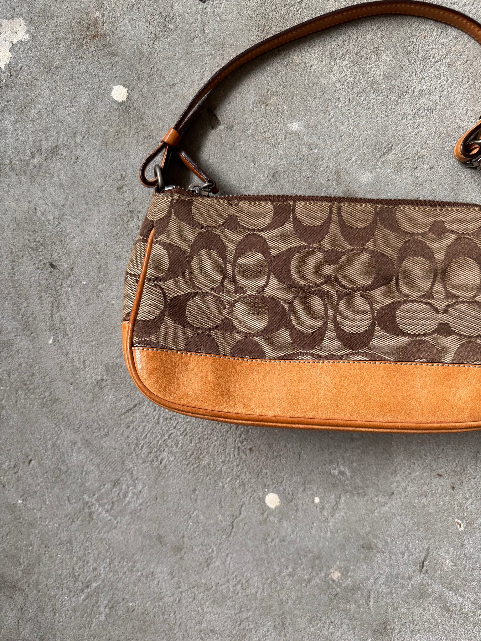 Coach Y2K Demi Shoulder Bag Tan