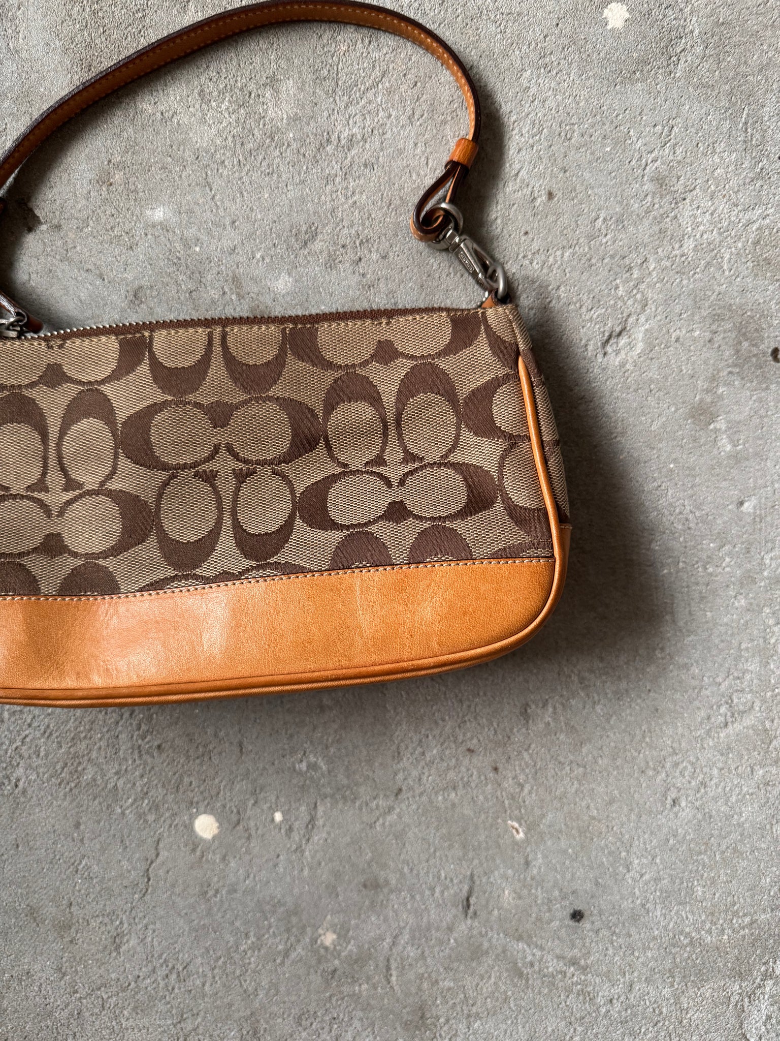 Coach Y2K Demi Shoulder Bag Tan