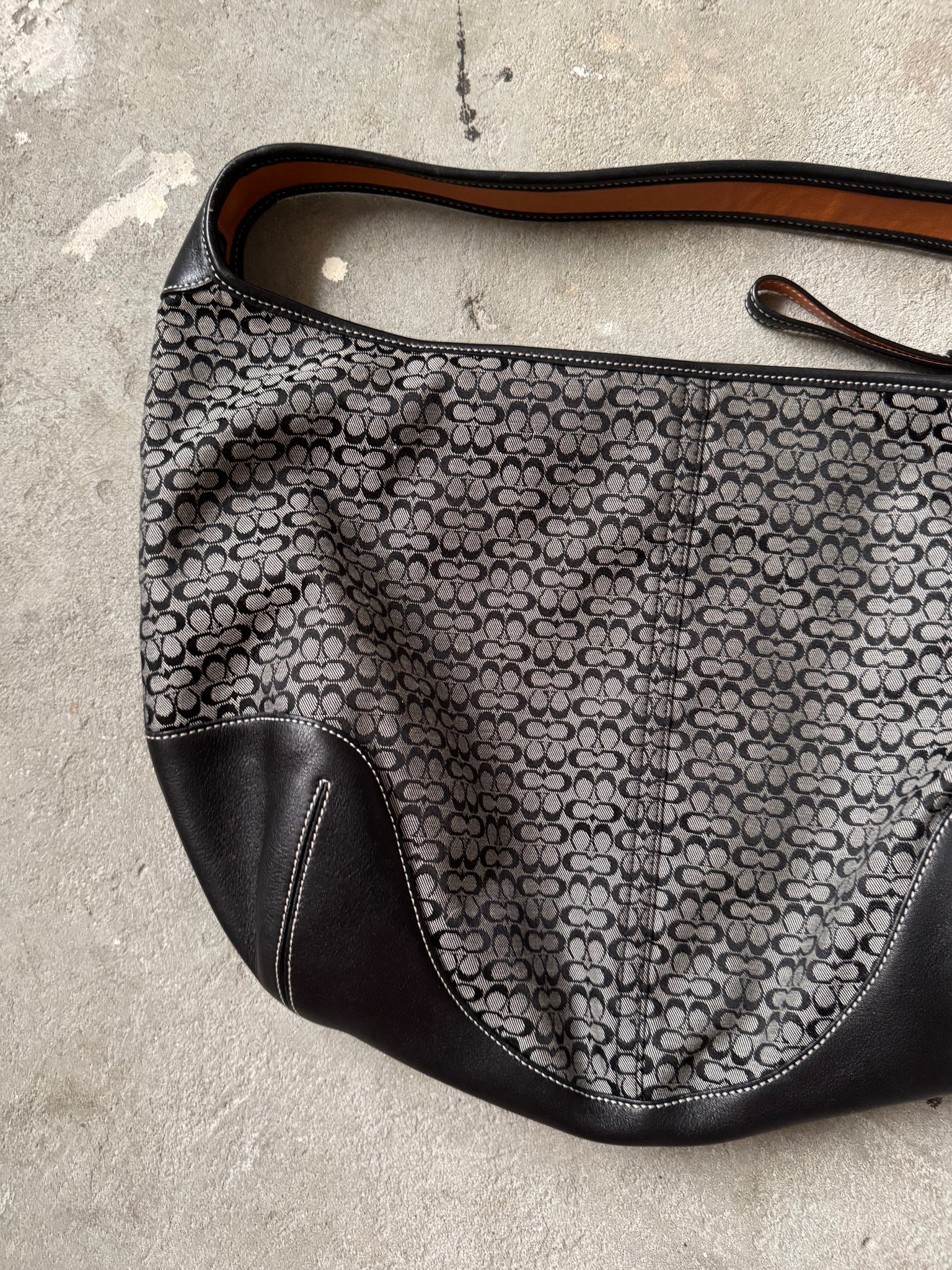 Coach Signature Ergo ShoulderBag Black/Grey