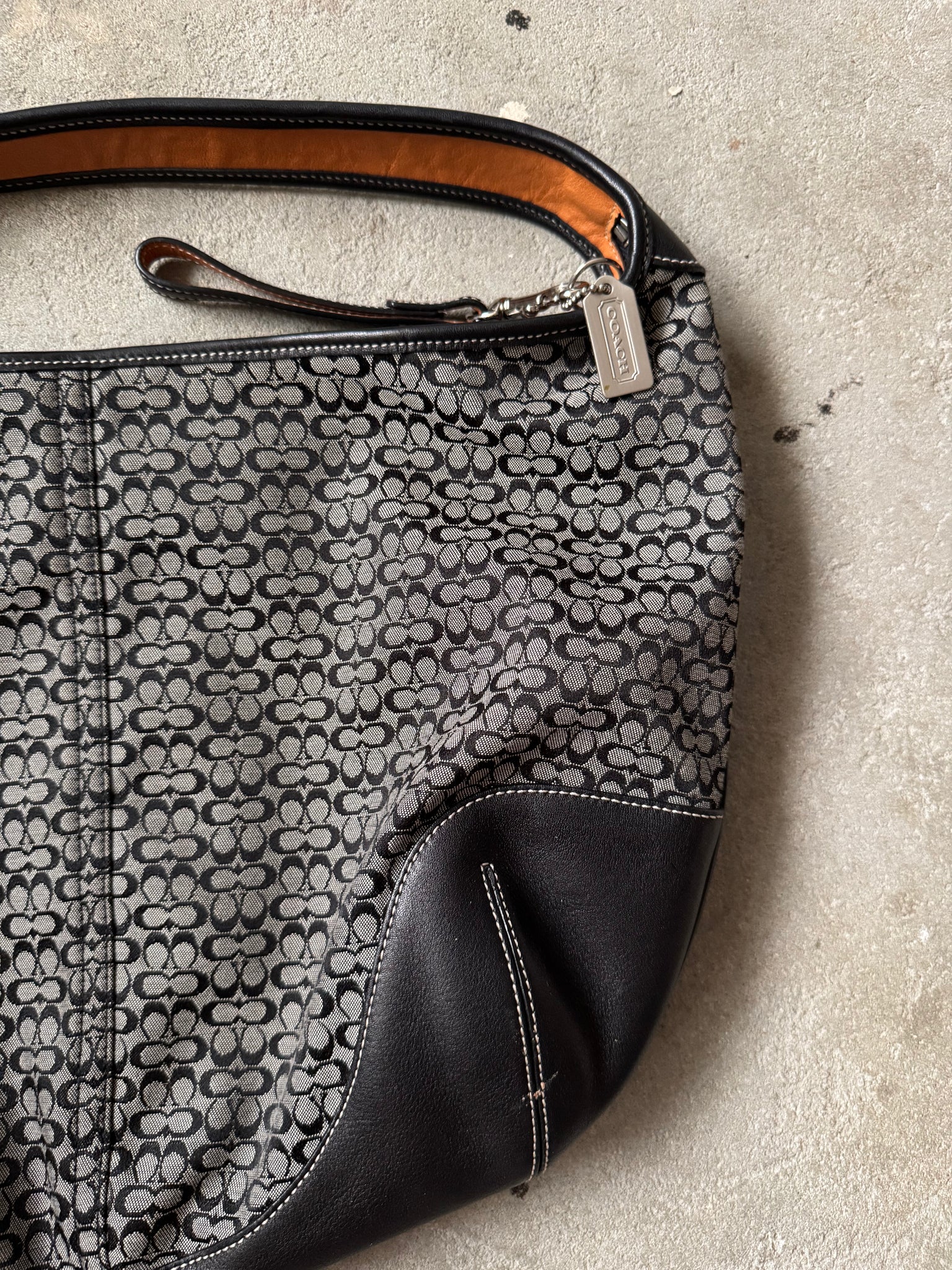 Coach Signature Ergo ShoulderBag Black/Grey