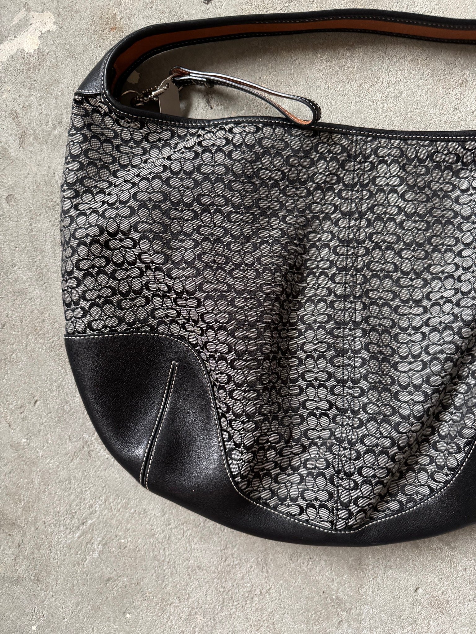 Coach Signature Ergo ShoulderBag Black/Grey