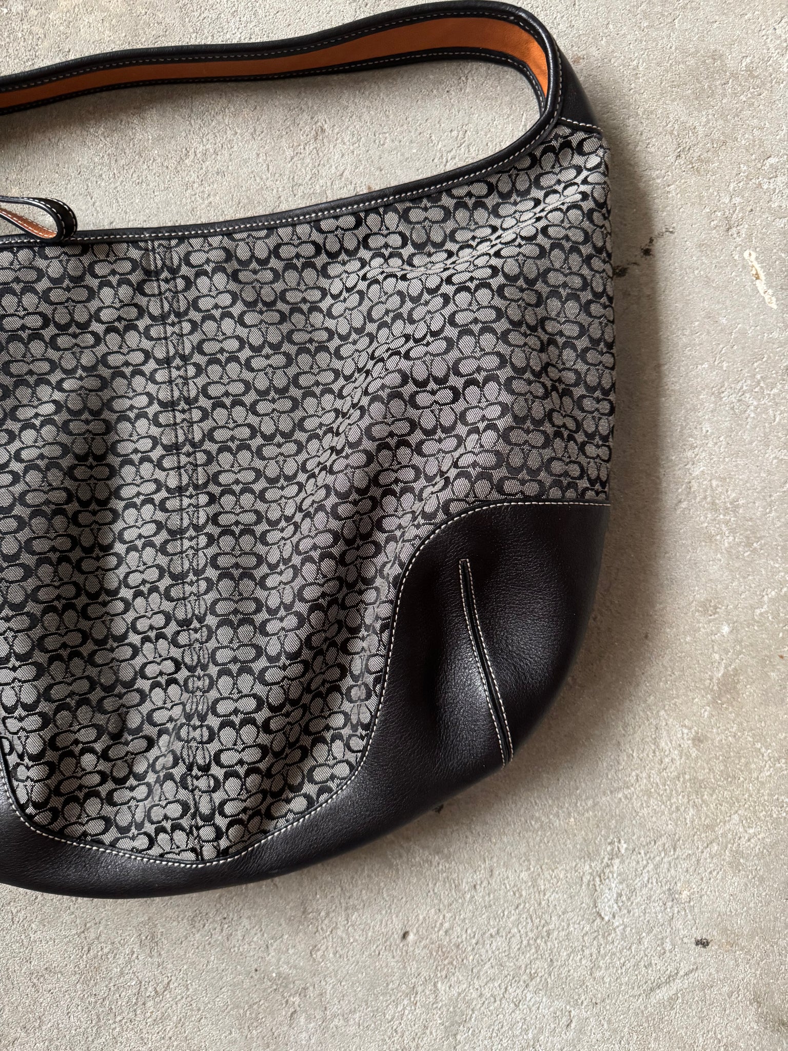 Coach Signature Ergo ShoulderBag Black/Grey