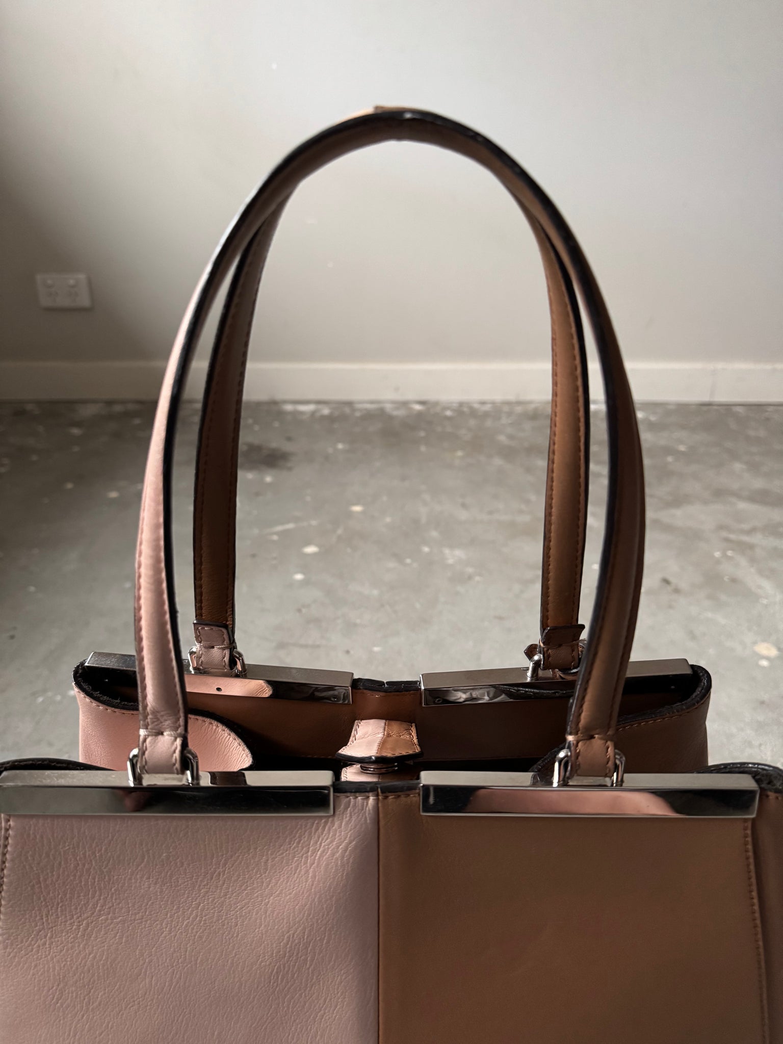 Fendi 3Jours Vitello Shoulder Bag Bi-Colour