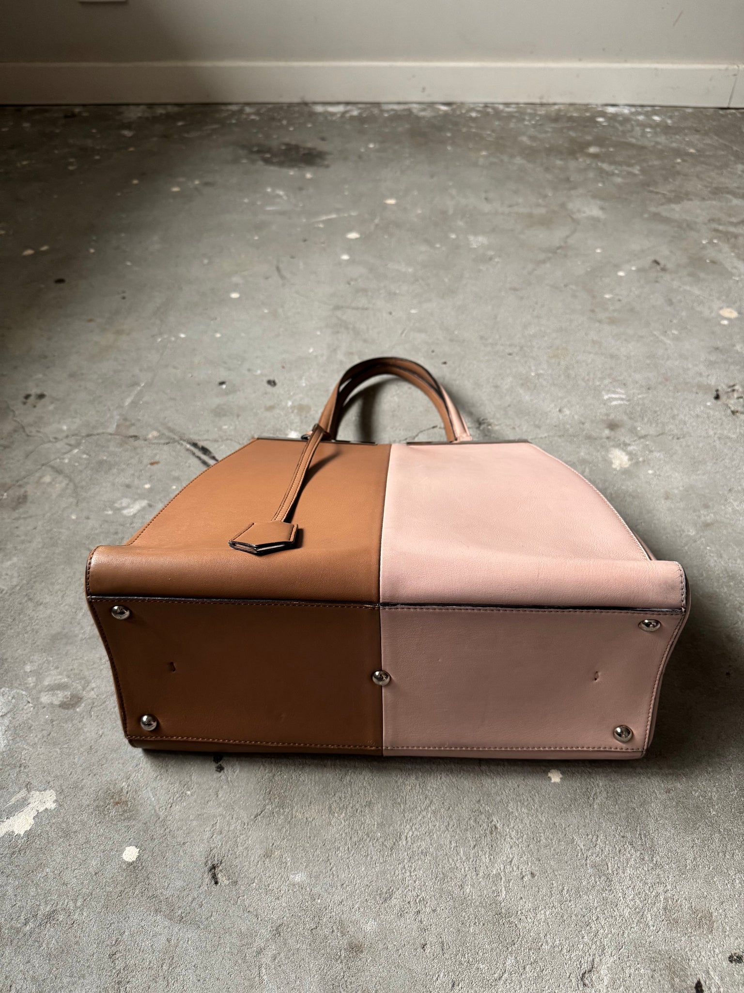 Fendi 3Jours Vitello Shoulder Bag Bi-Colour