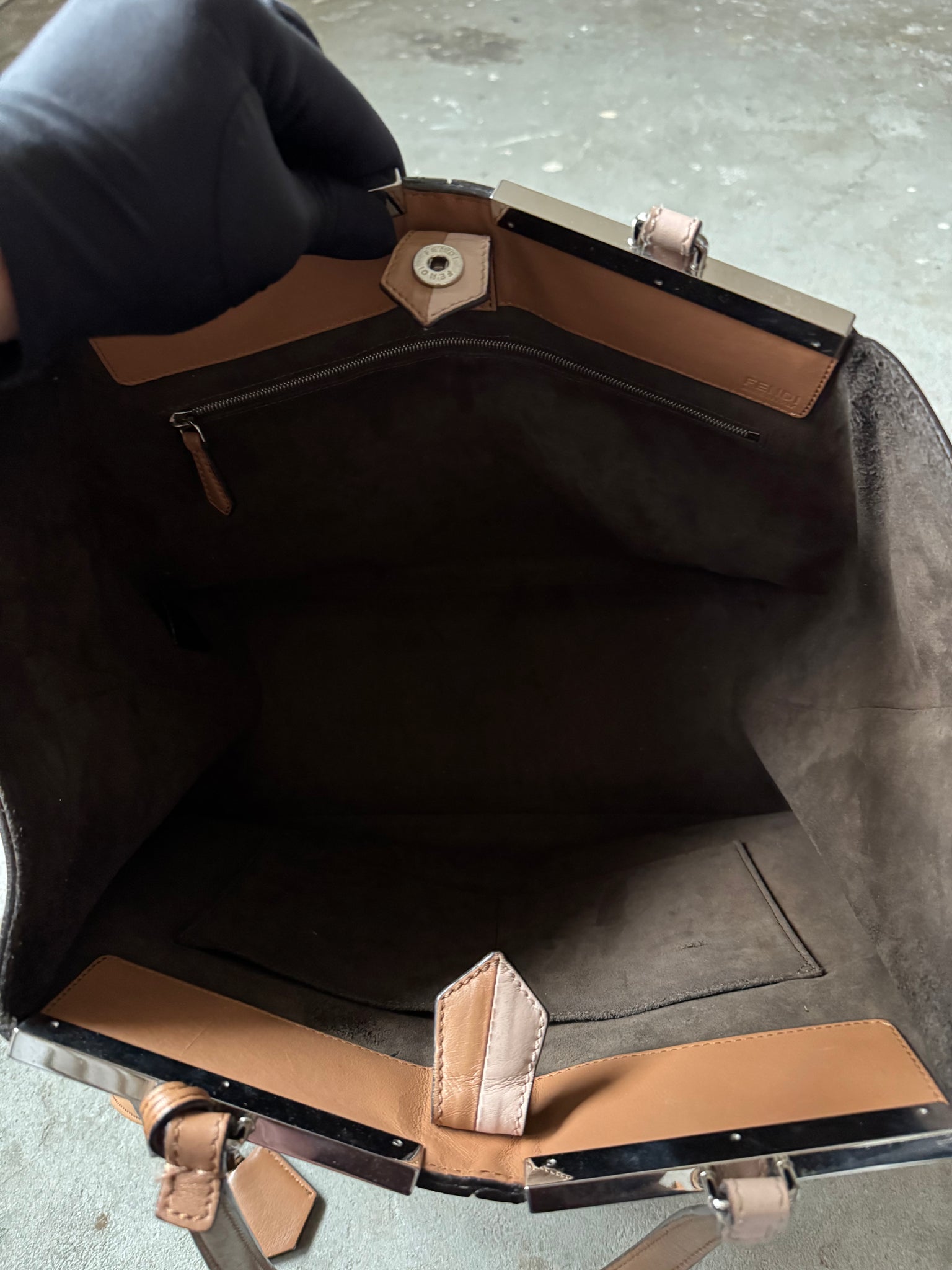Fendi 3Jours Vitello Shoulder Bag Bi-Colour