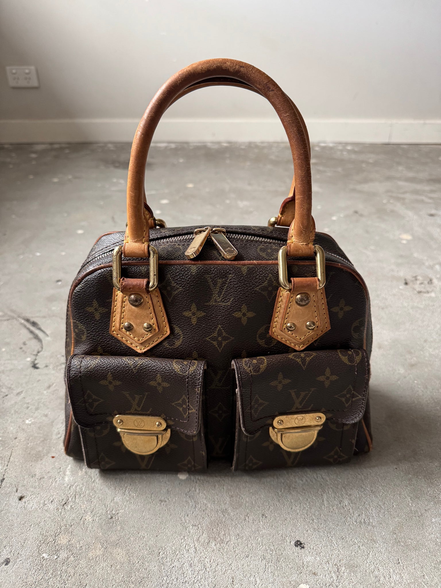 Louis Vuitton PM Monogram Manhattan Shoulder Bag