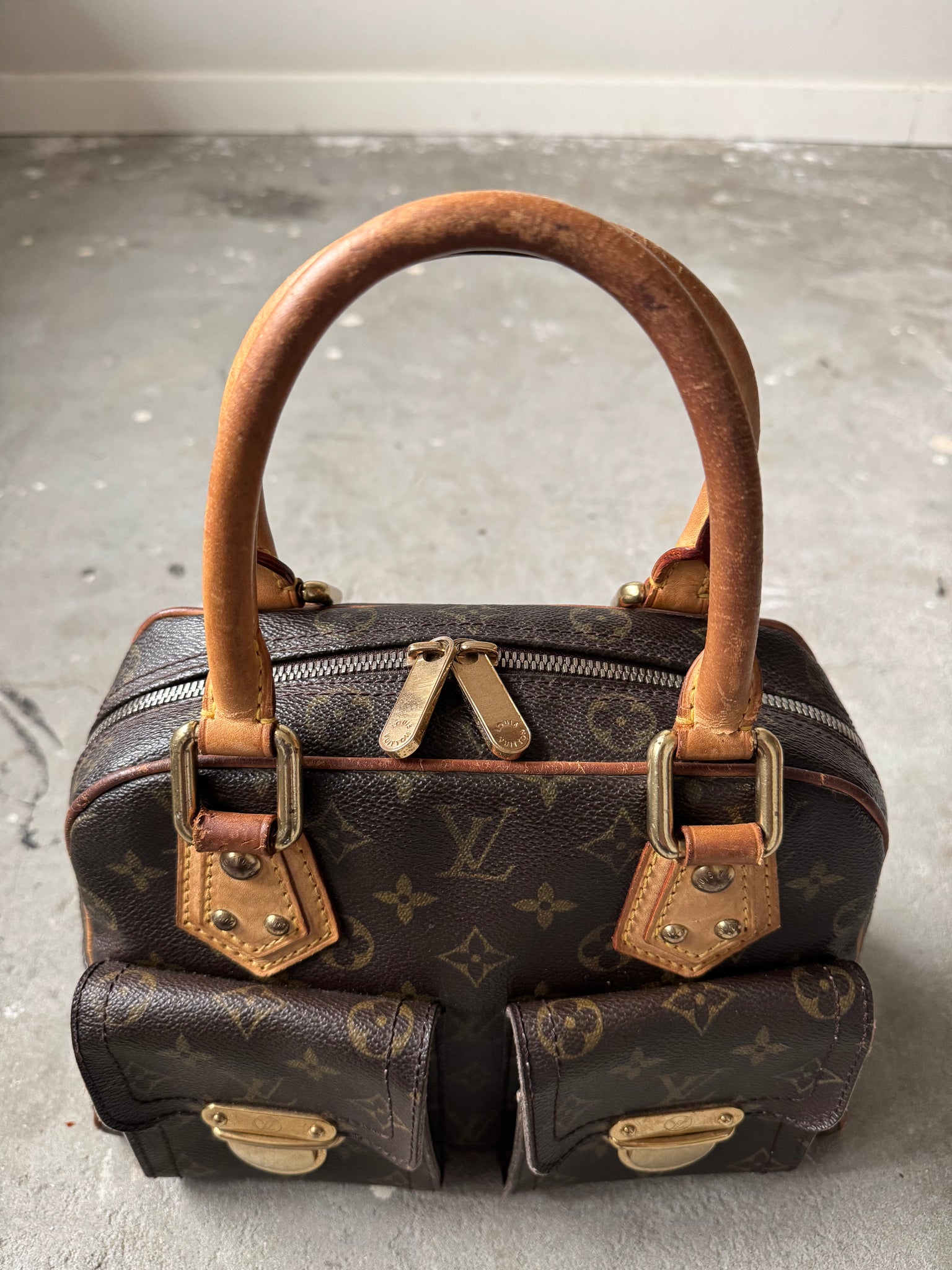 Louis Vuitton PM Monogram Manhattan Shoulder Bag