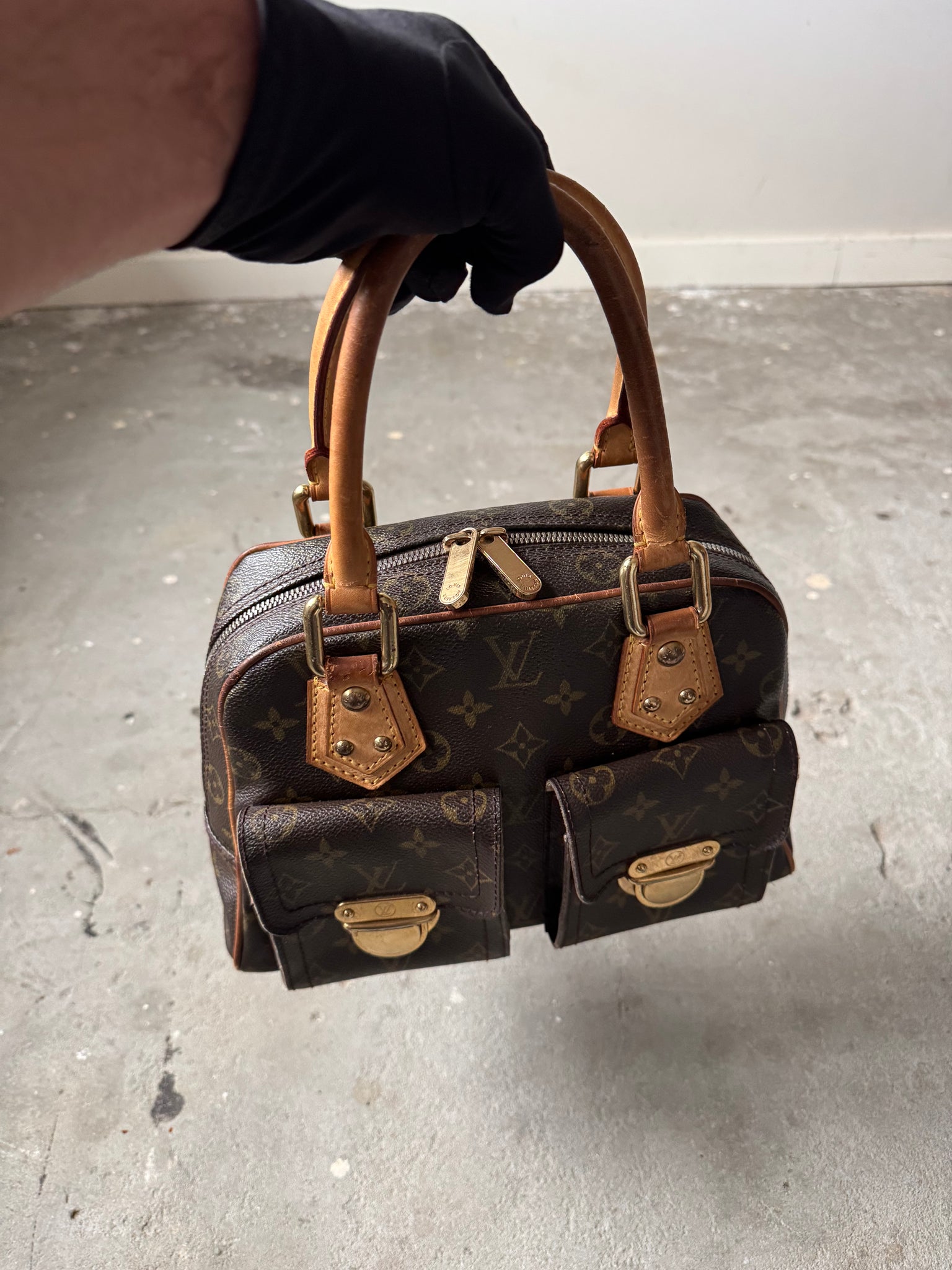 Louis Vuitton PM Monogram Manhattan Shoulder Bag