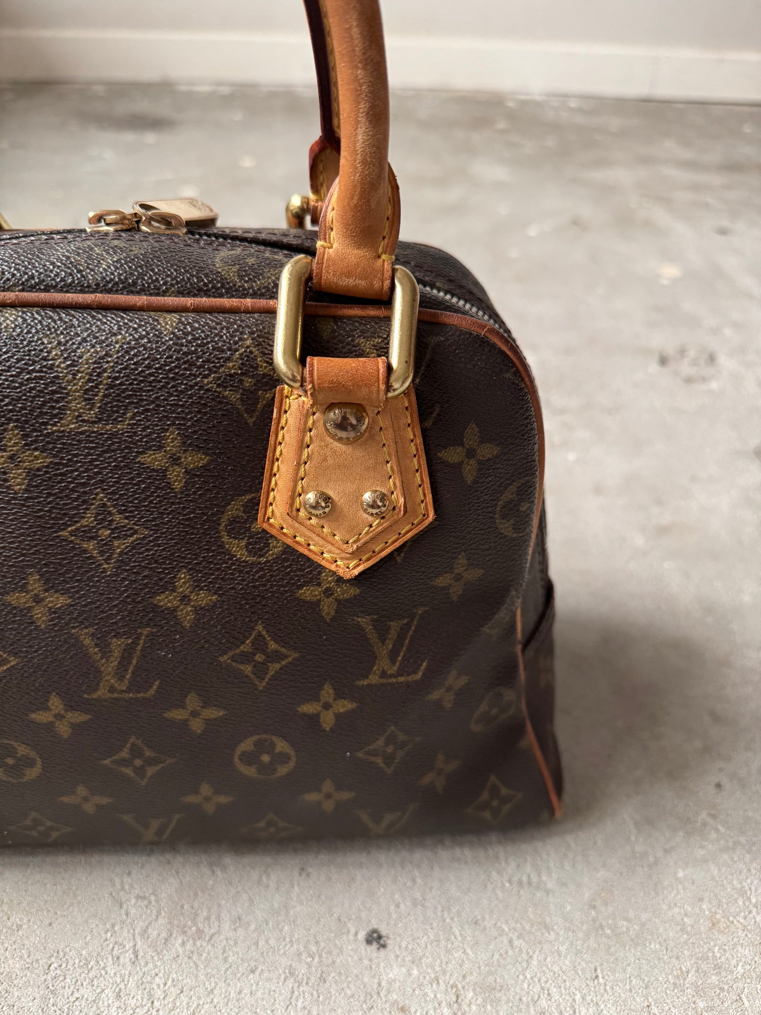 Louis Vuitton PM Monogram Manhattan Shoulder Bag