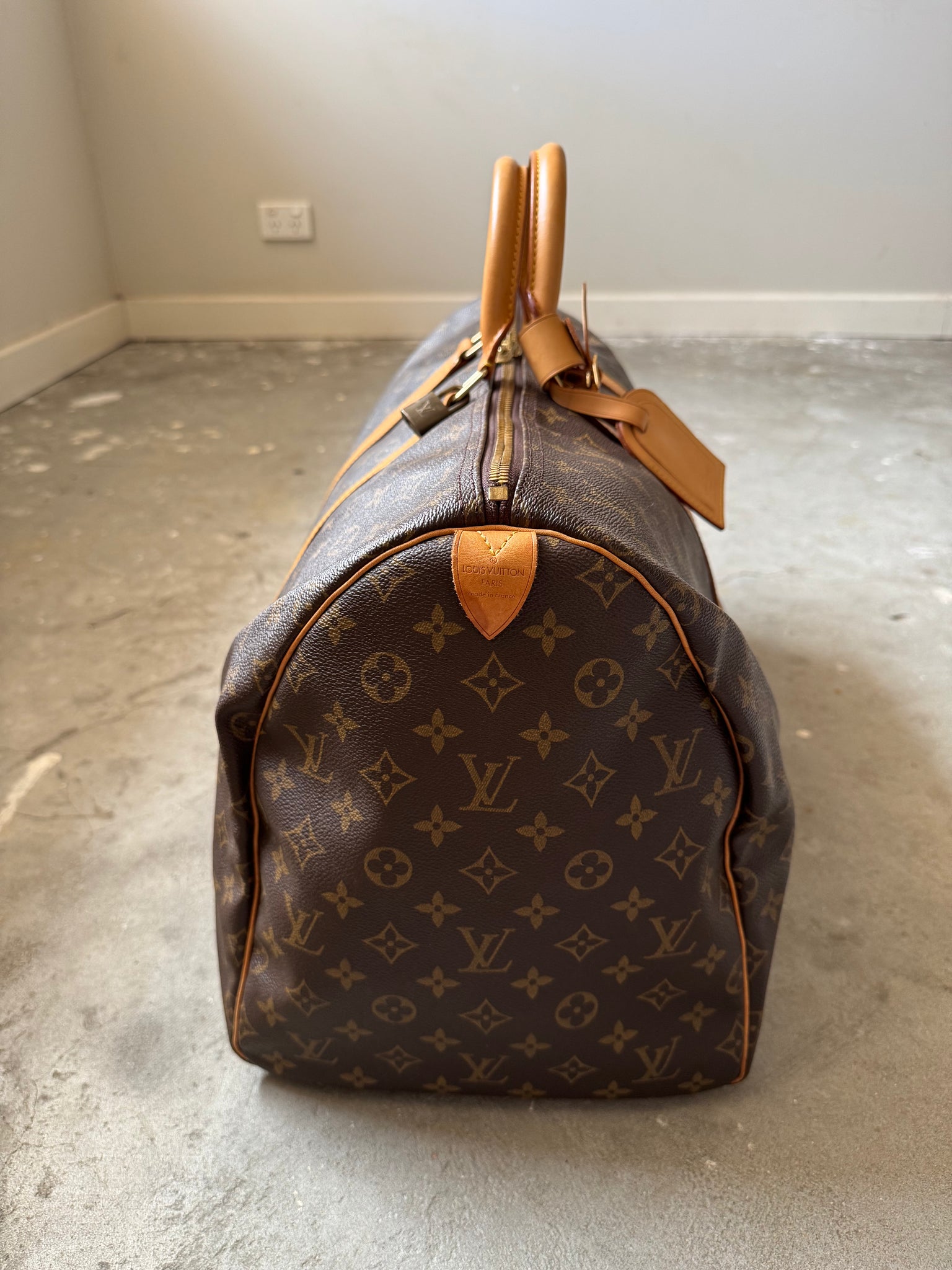 Louis Vuitton Monogram Keepall 55 Duffle Bag
