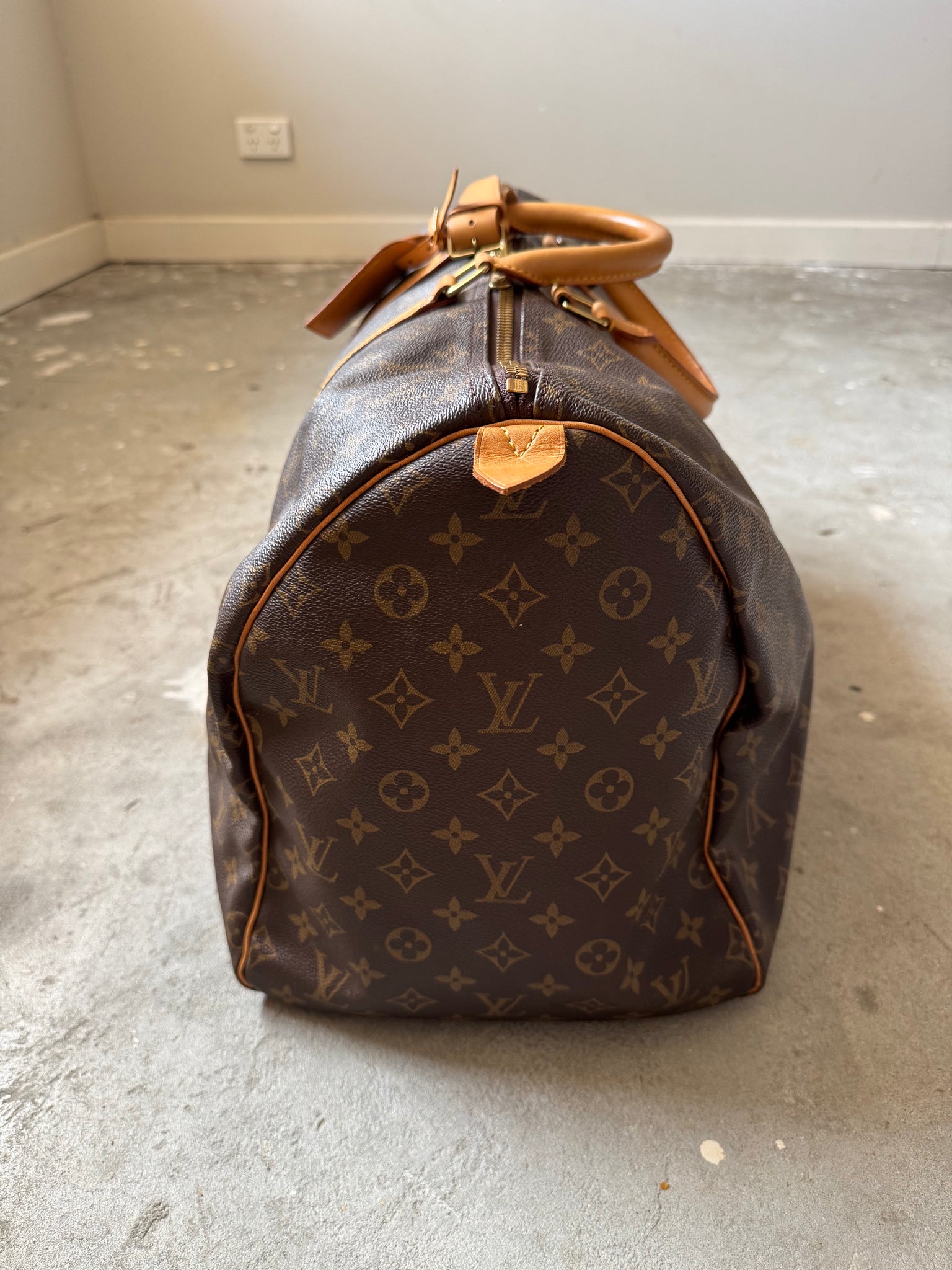 Louis Vuitton Monogram Keepall 55 Duffle Bag