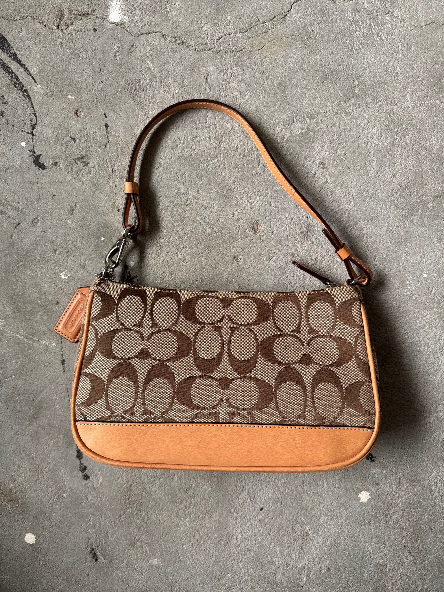 Coach Y2K Demi Shoulder Bag Tan