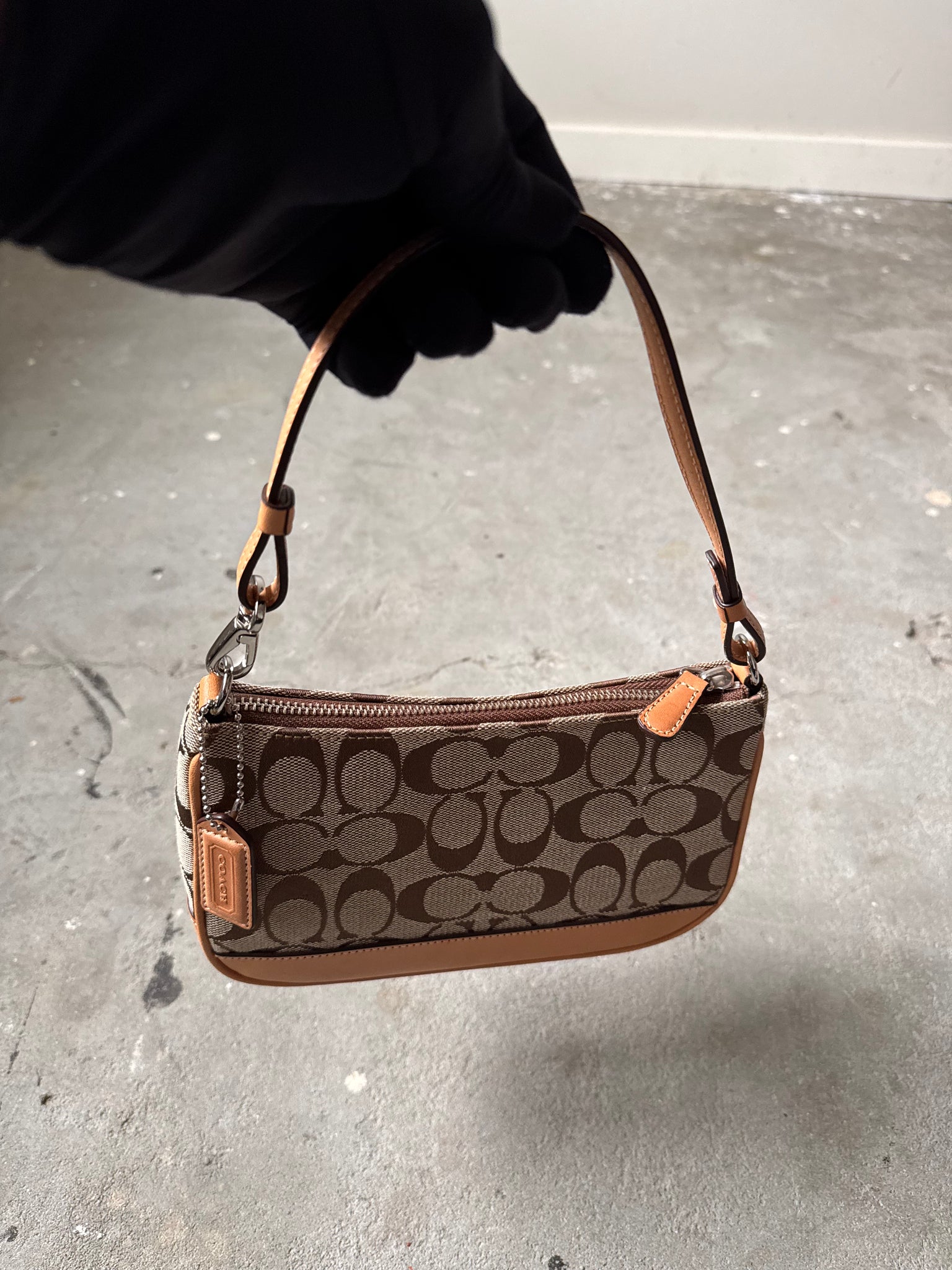 Coach Y2K Demi Shoulder Bag Tan