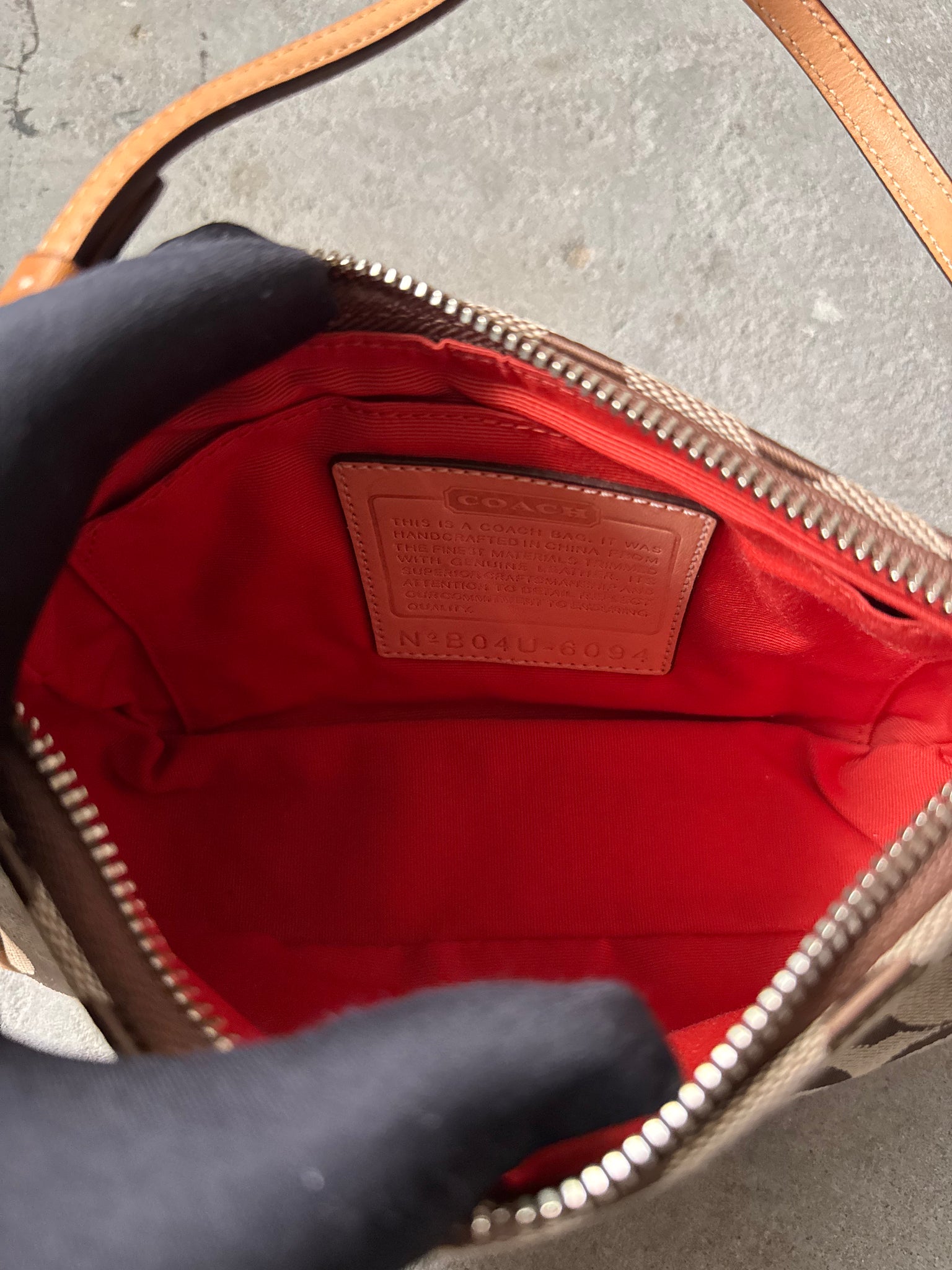 Coach Y2K Demi Shoulder Bag Tan