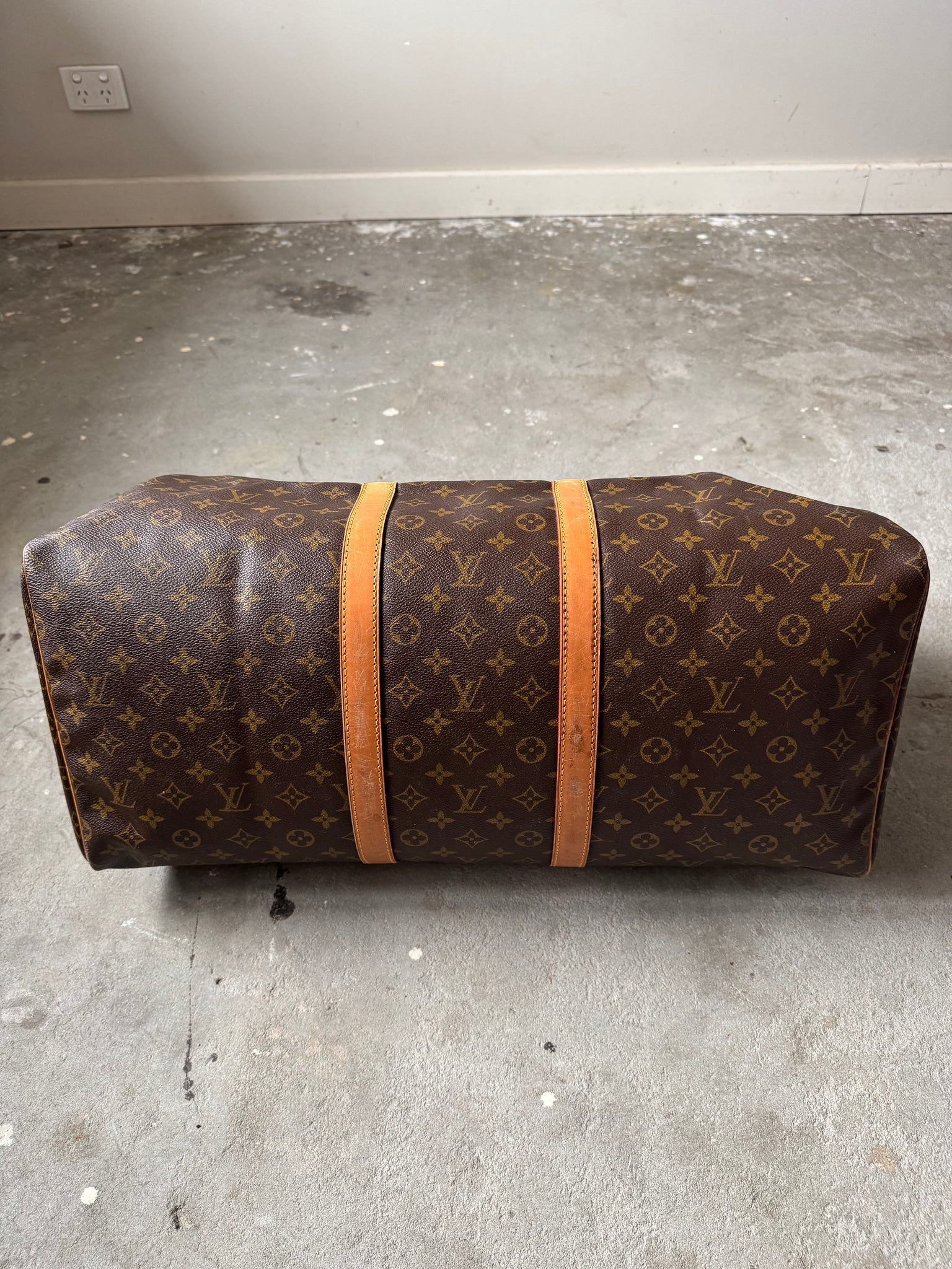 Louis Vuitton Monogram Keepall 55 Duffle Bag