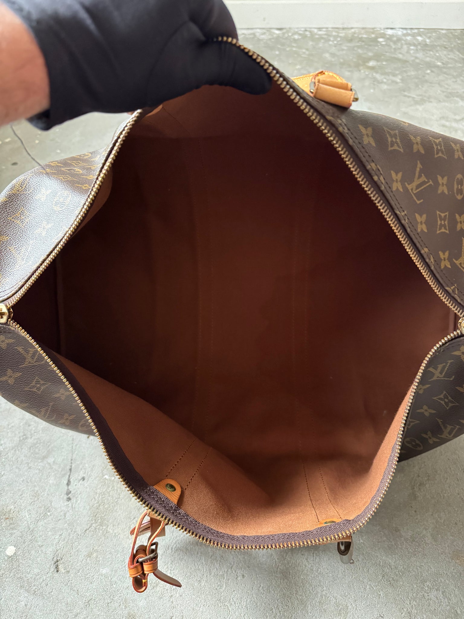 Louis Vuitton Monogram Keepall 55 Duffle Bag