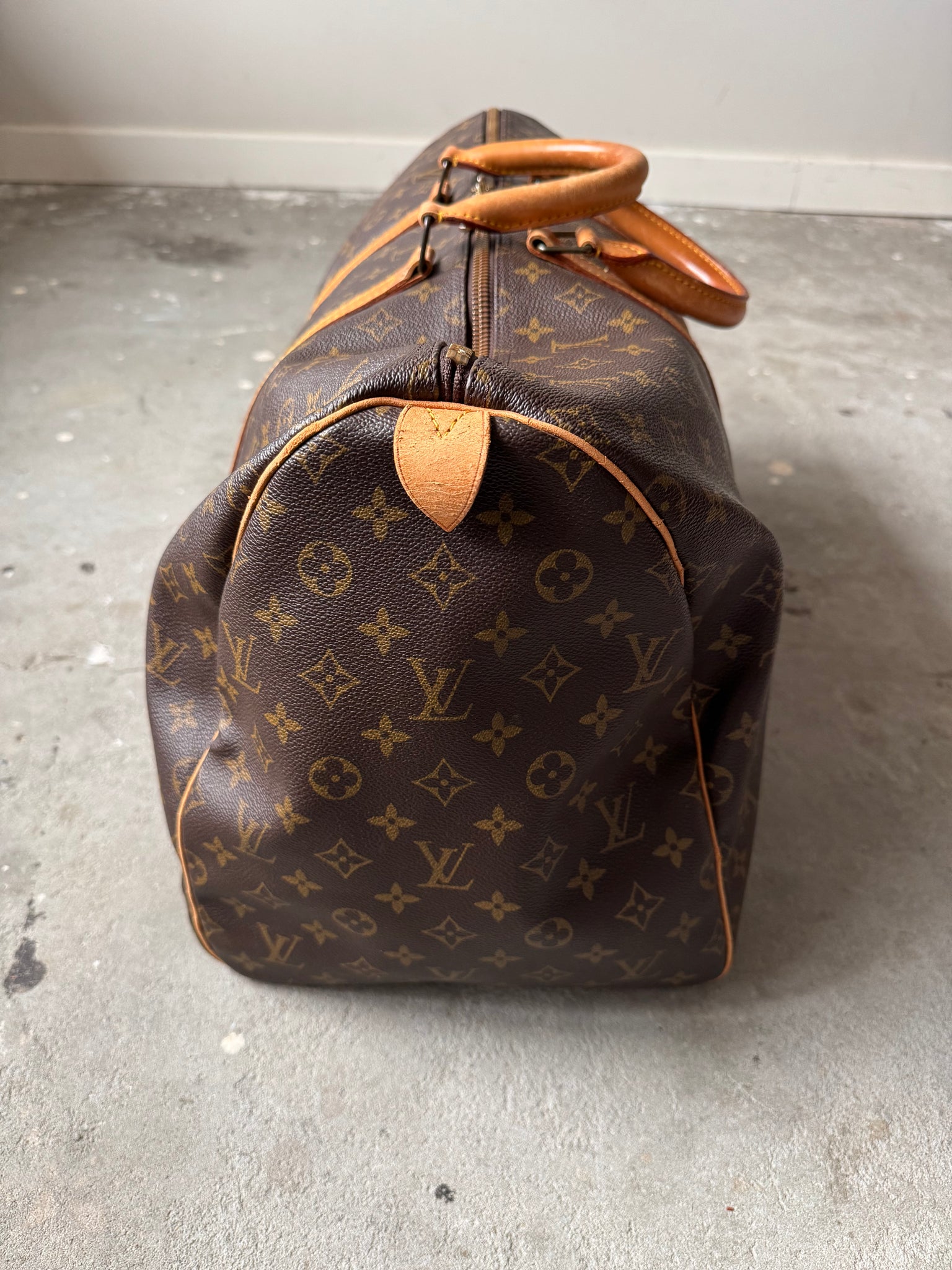 Louis Vuitton Monogram Keepall 55 Duffle Bag