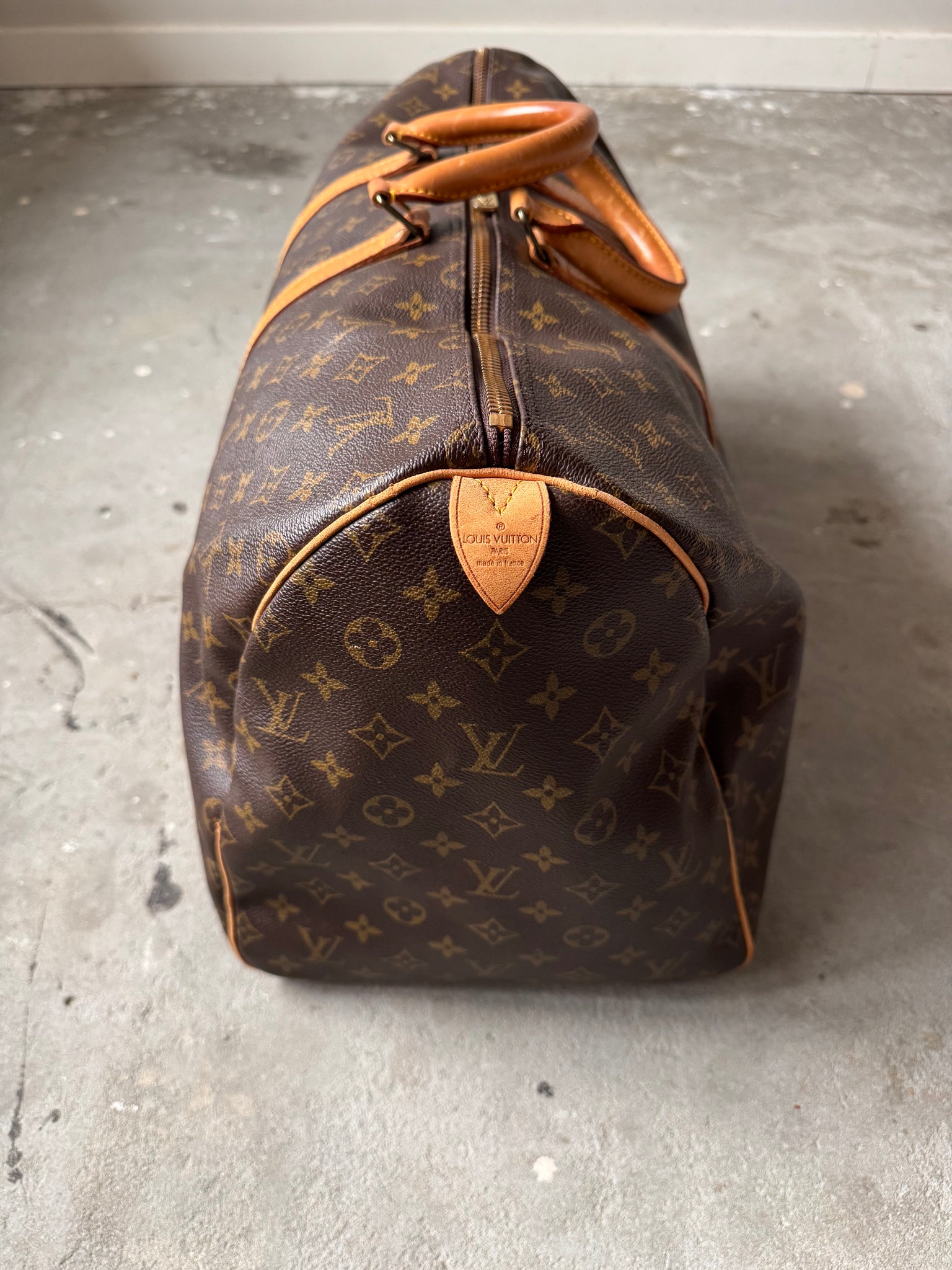 Louis Vuitton Monogram Keepall 55 Duffle Bag