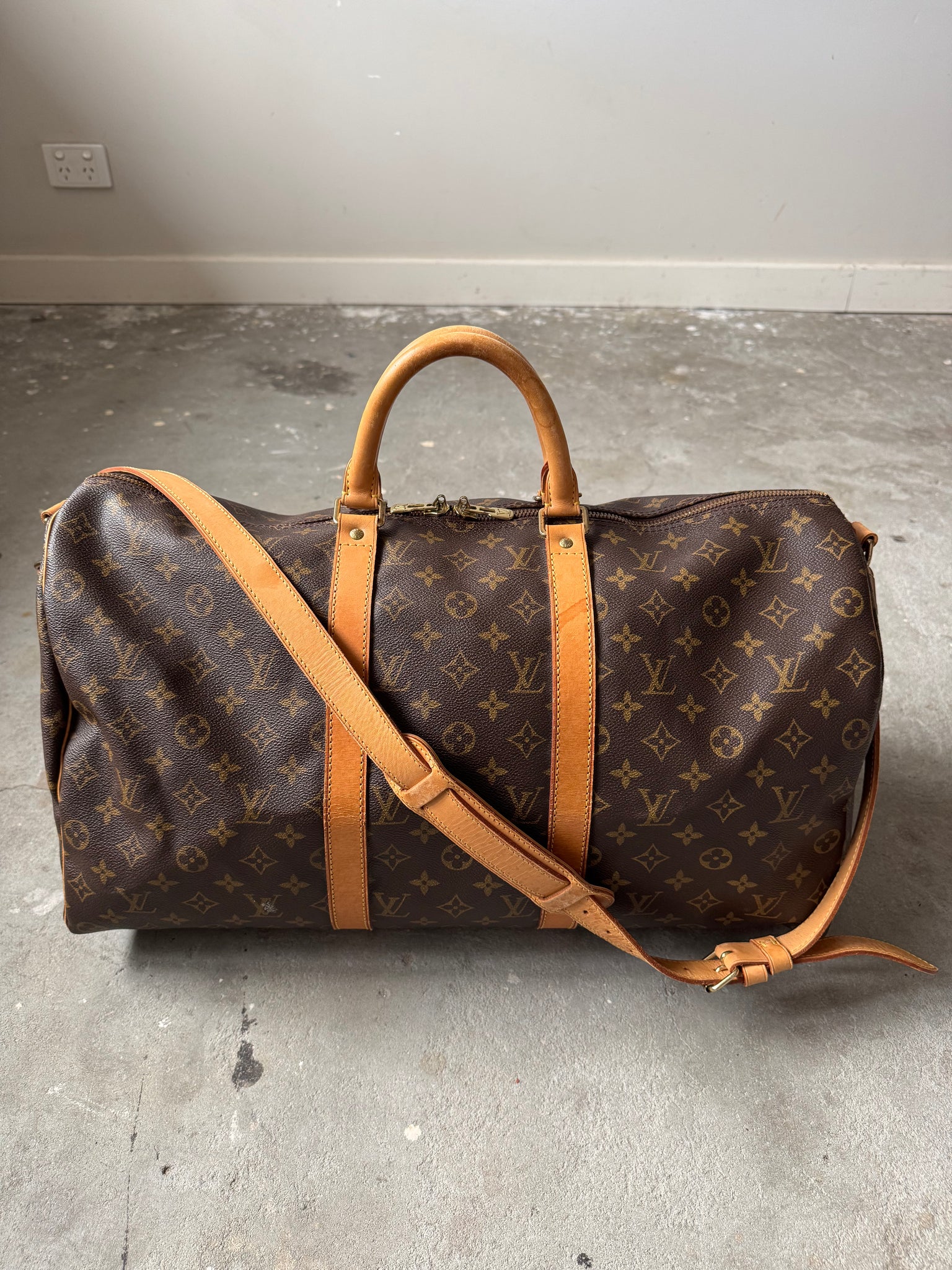 Louis Vuitton Monogram Keepall 50 Duffle Bag