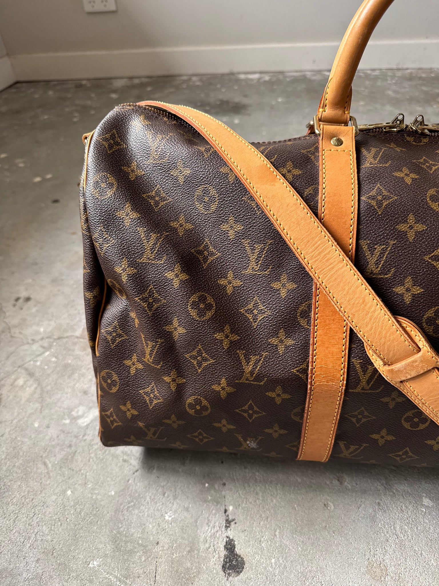 Louis Vuitton Monogram Keepall 50 Duffle Bag