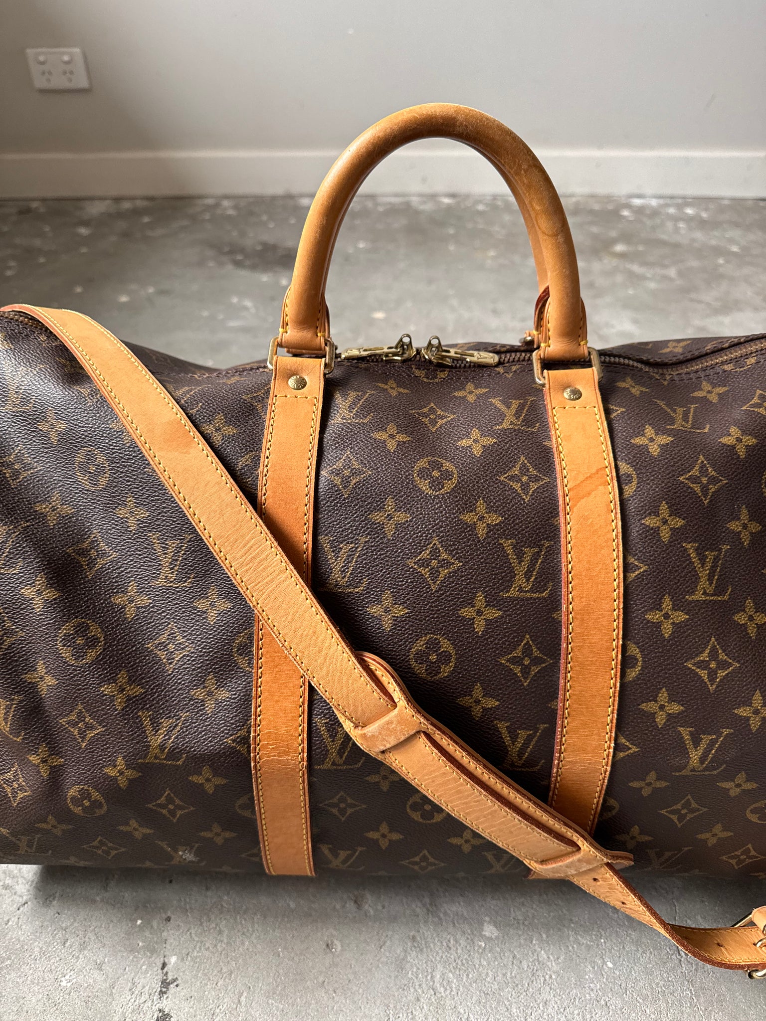 Louis Vuitton Monogram Keepall 50 Duffle Bag