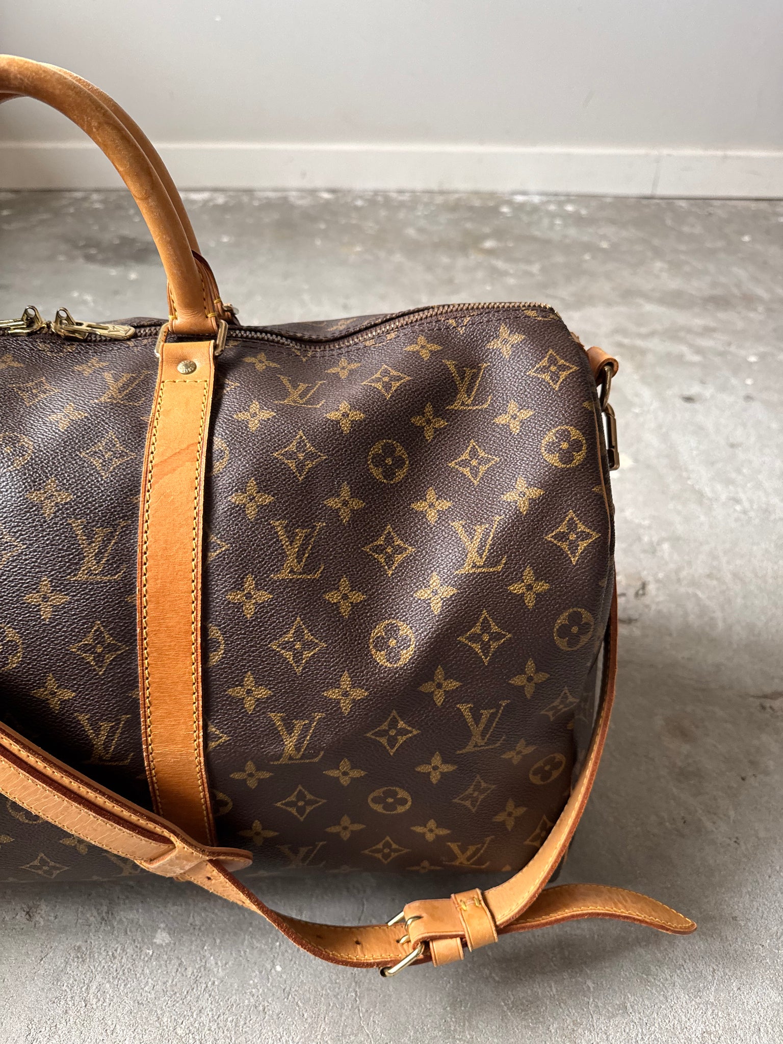 Louis Vuitton Monogram Keepall 50 Duffle Bag