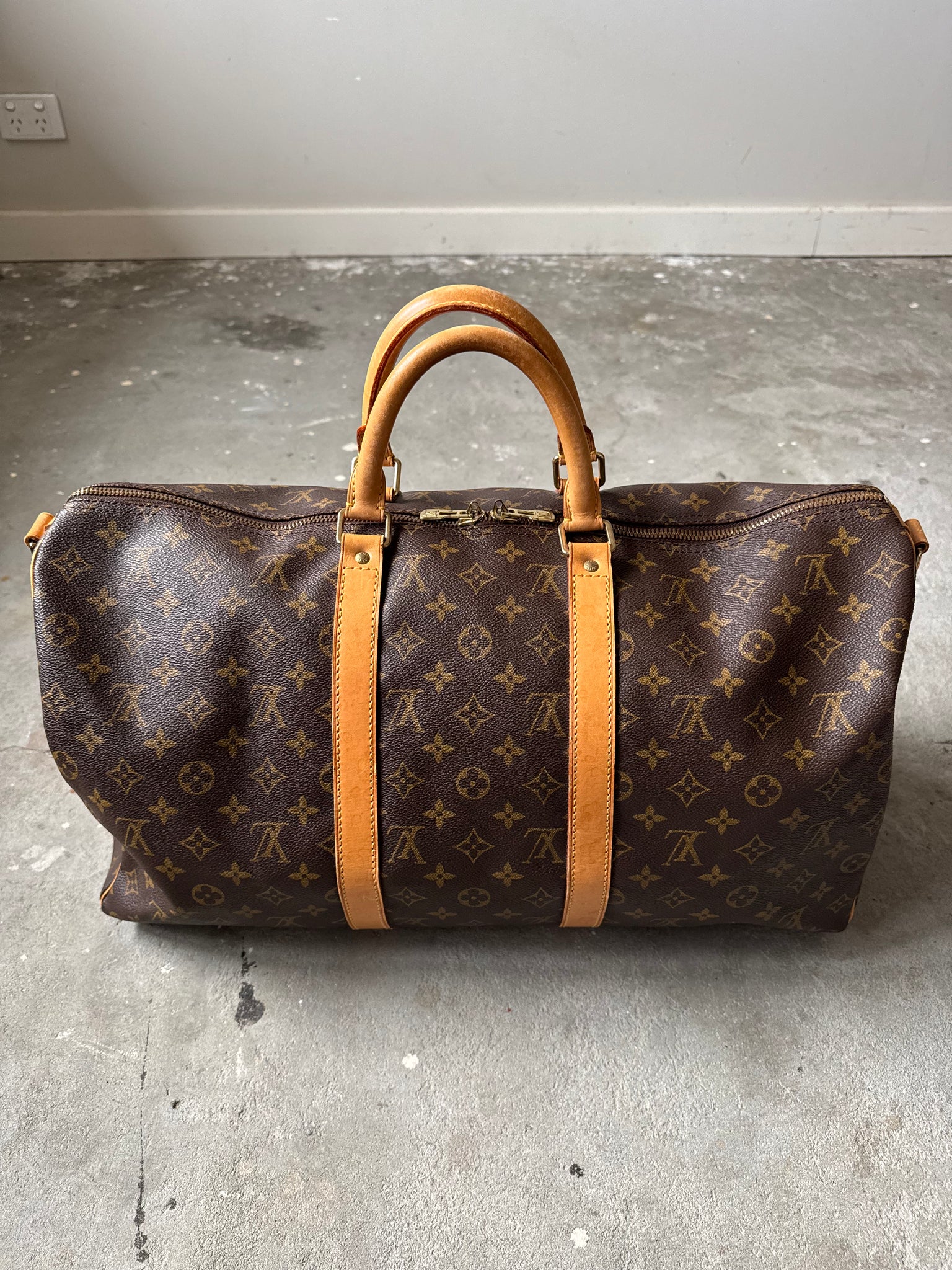 Louis Vuitton Monogram Keepall 50 Duffle Bag