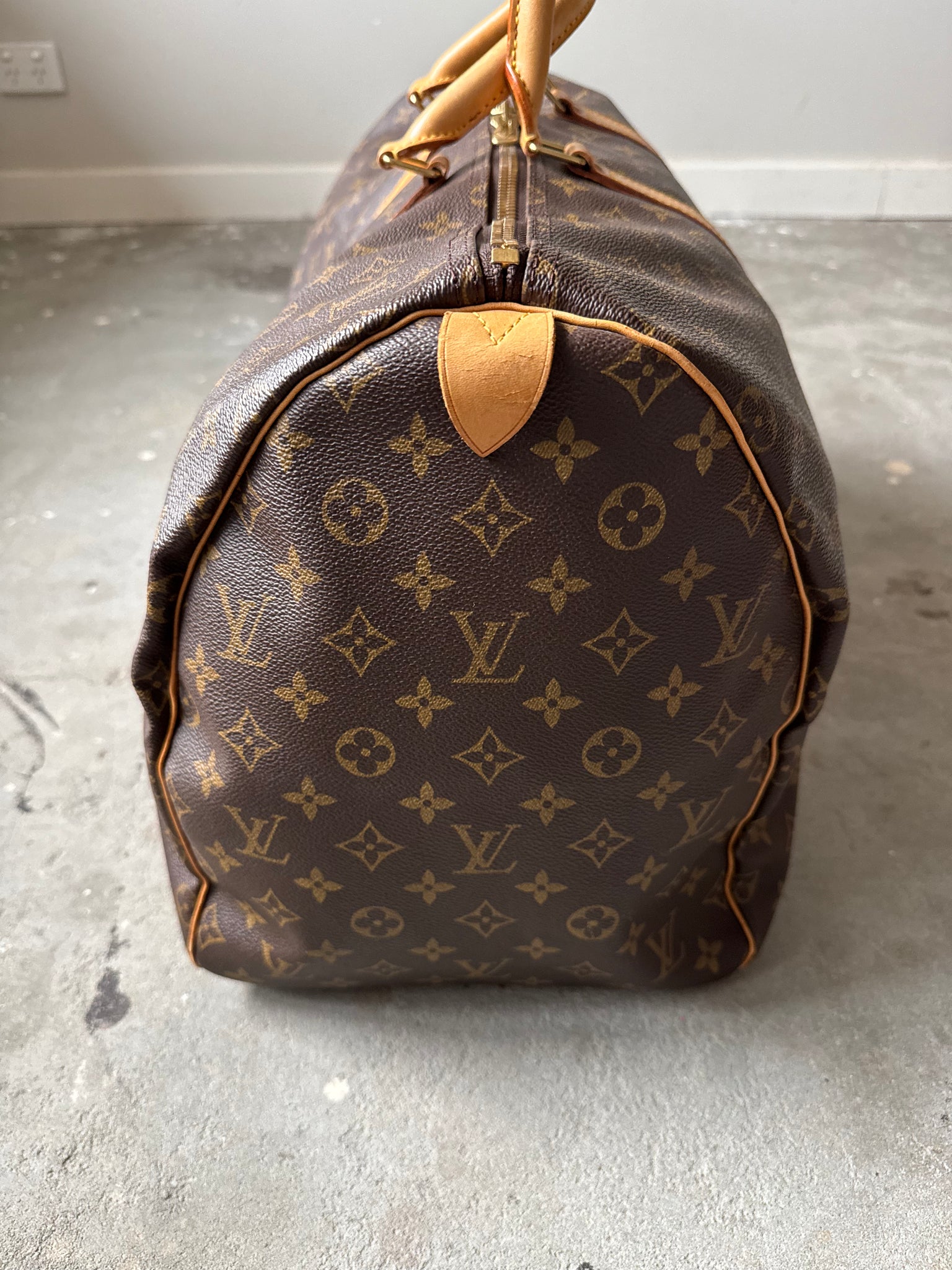 Louis Vuitton Monogram Keepall 55 Duffle Bag