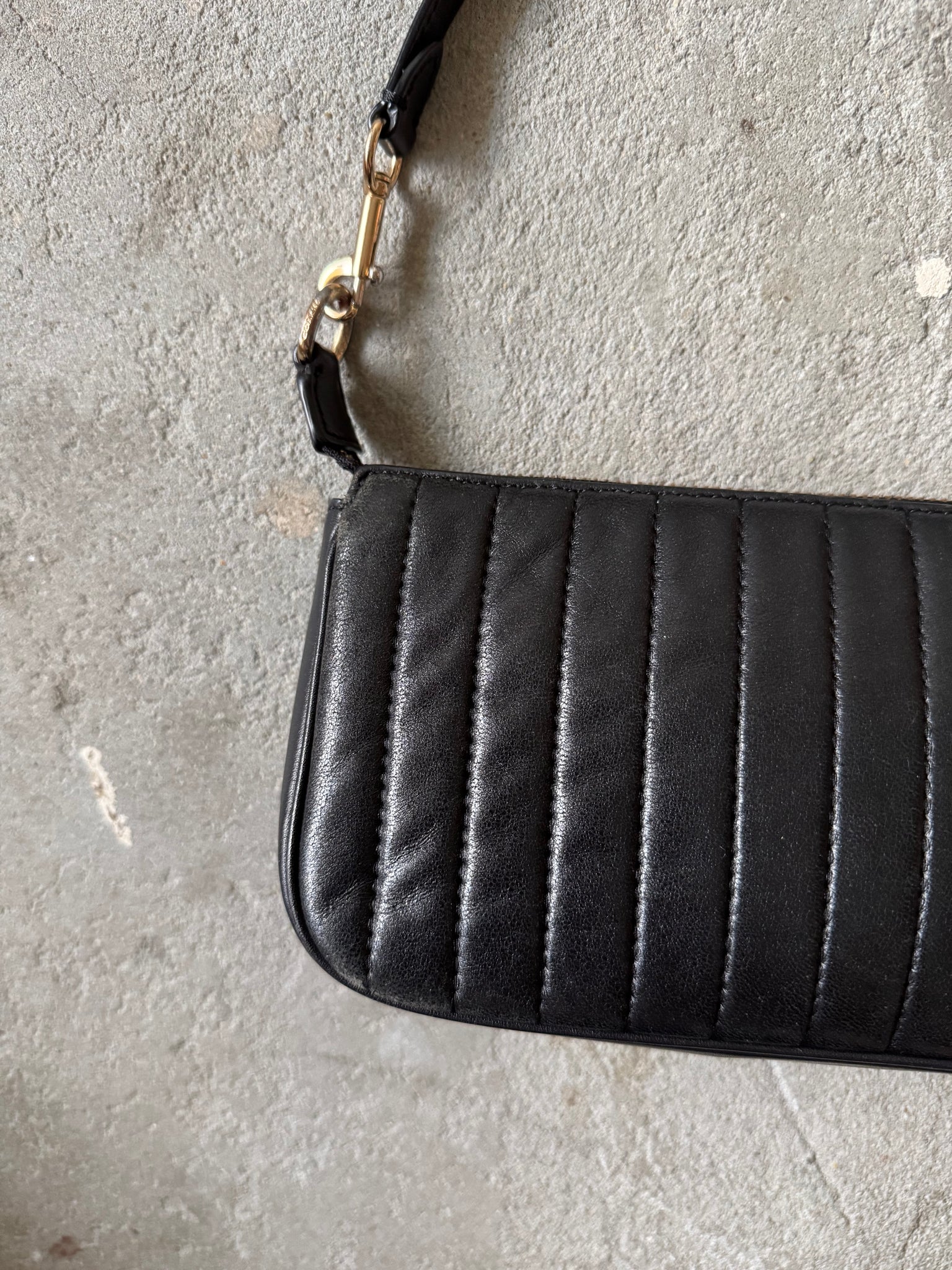 Coach Nolita 19 Quilting Shoulder Bag Black
