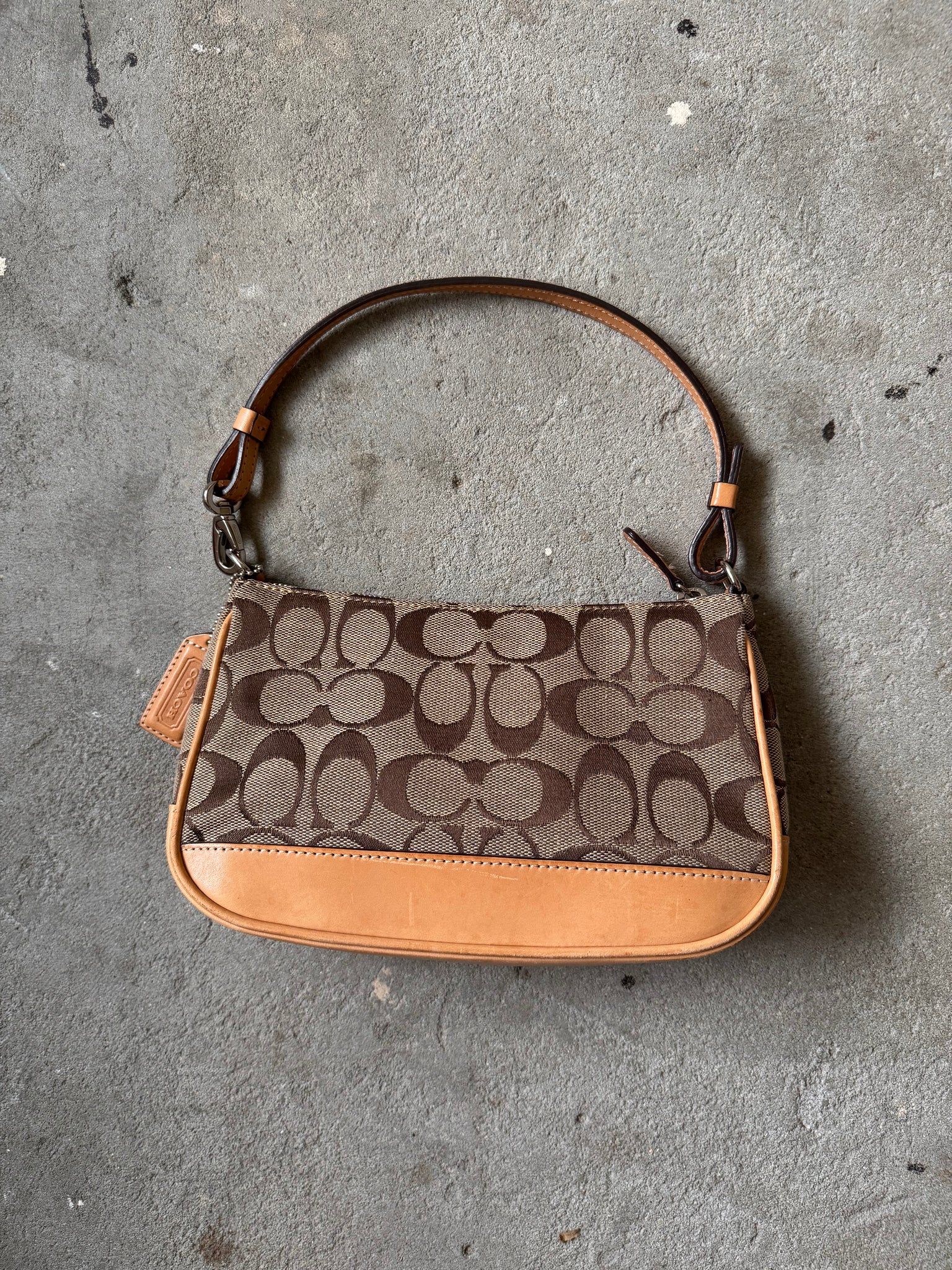 Coach Y2K Demi Shoulder Bag Tan