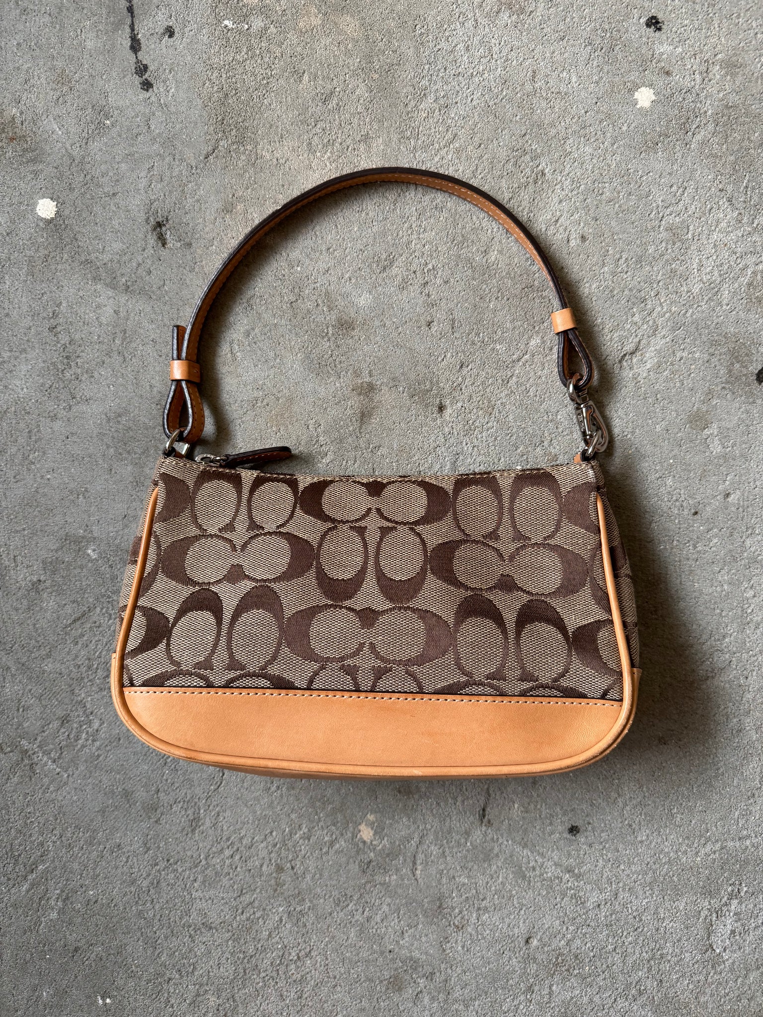 Coach Y2K Demi Shoulder Bag Tan