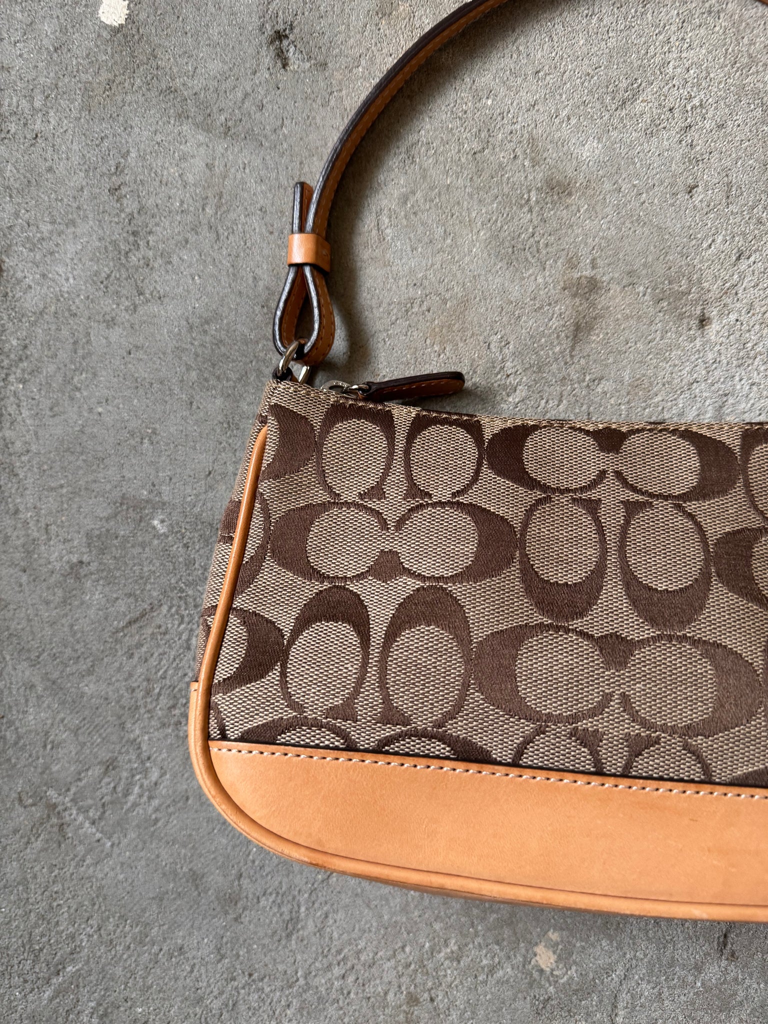 Coach Y2K Demi Shoulder Bag Tan