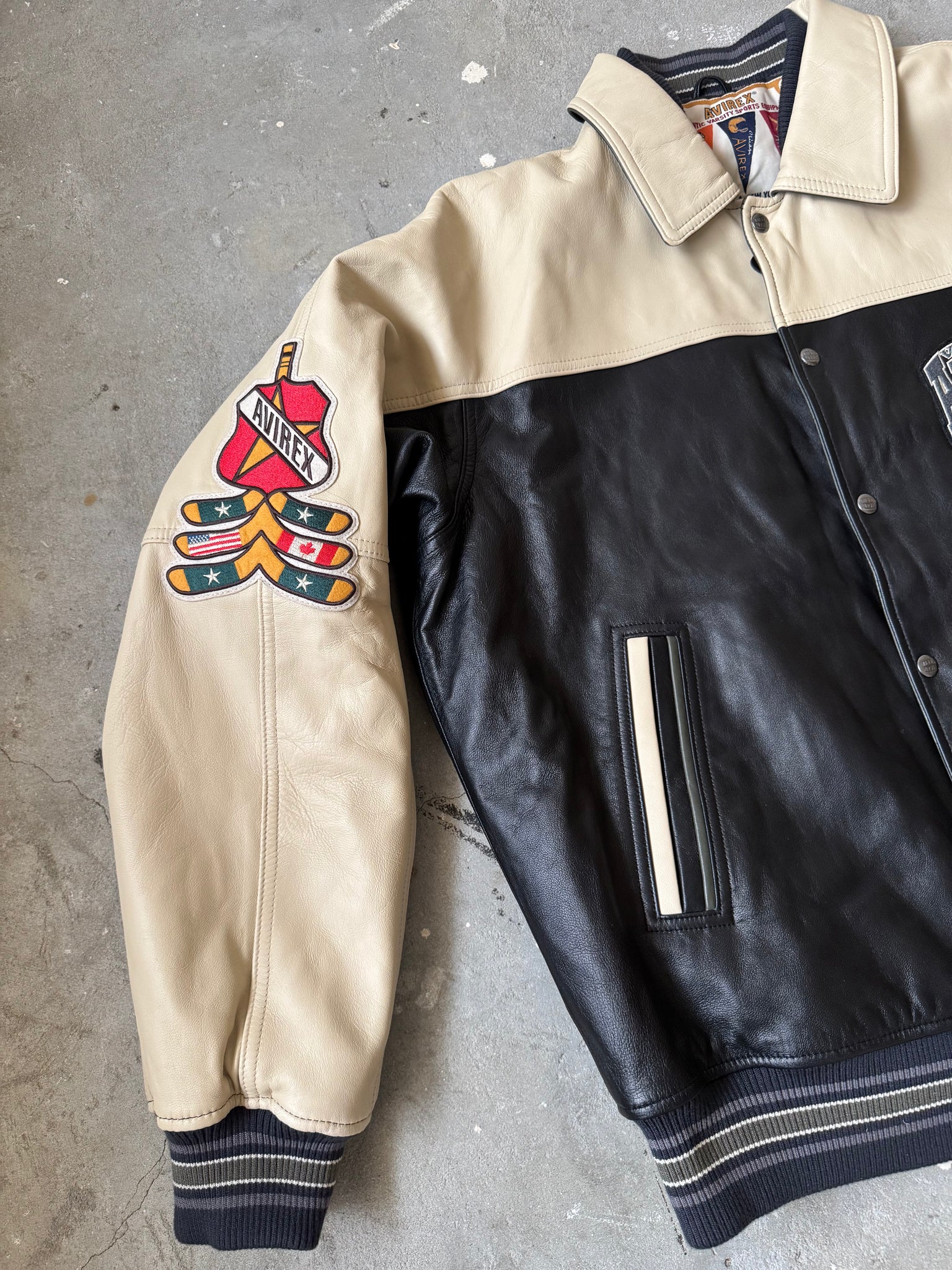 Avirex NorthWest Wild Bears Stadium Varsity Jacket