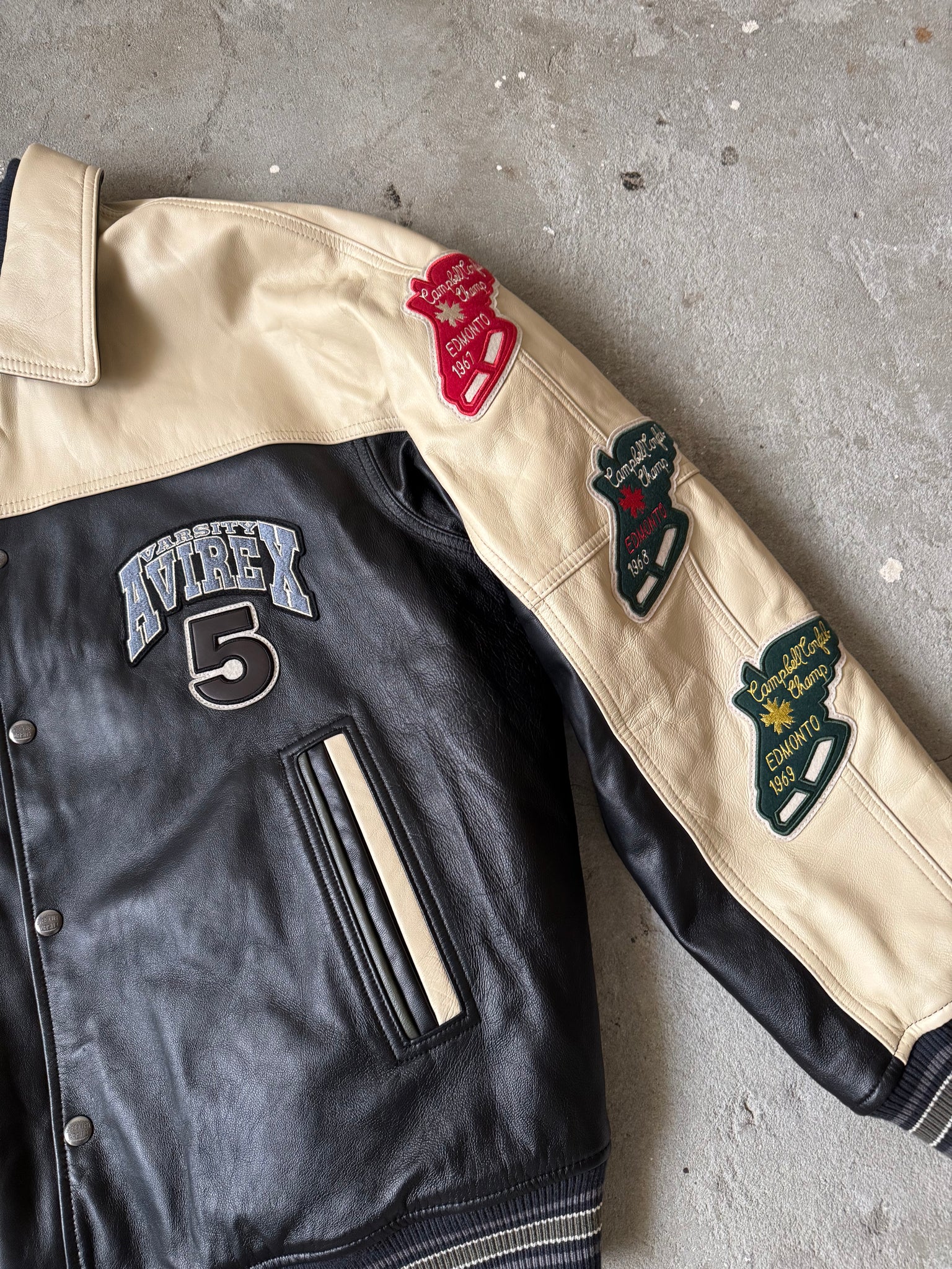 Avirex NorthWest Wild Bears Stadium Varsity Jacket