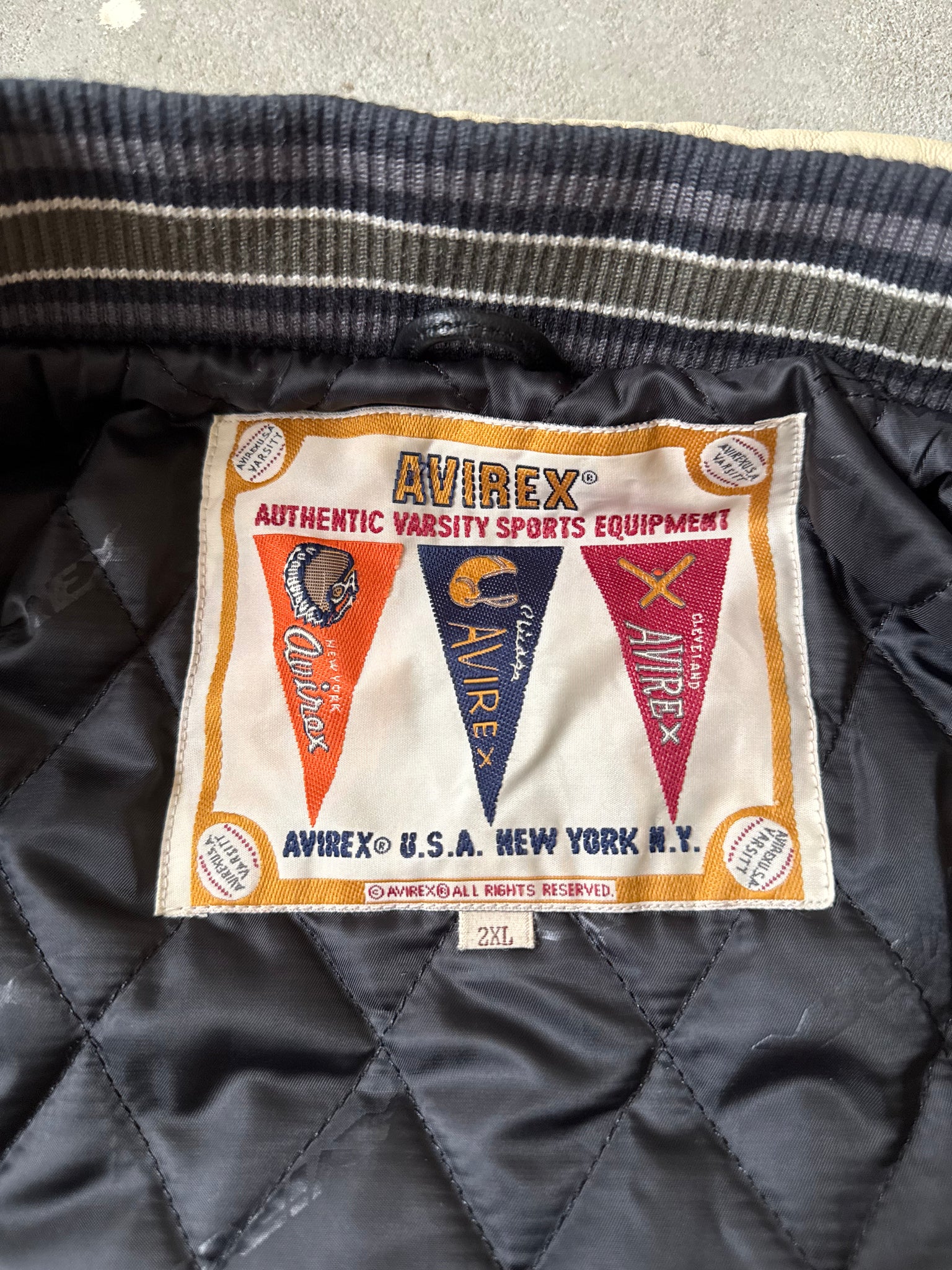 Avirex NorthWest Wild Bears Stadium Varsity Jacket