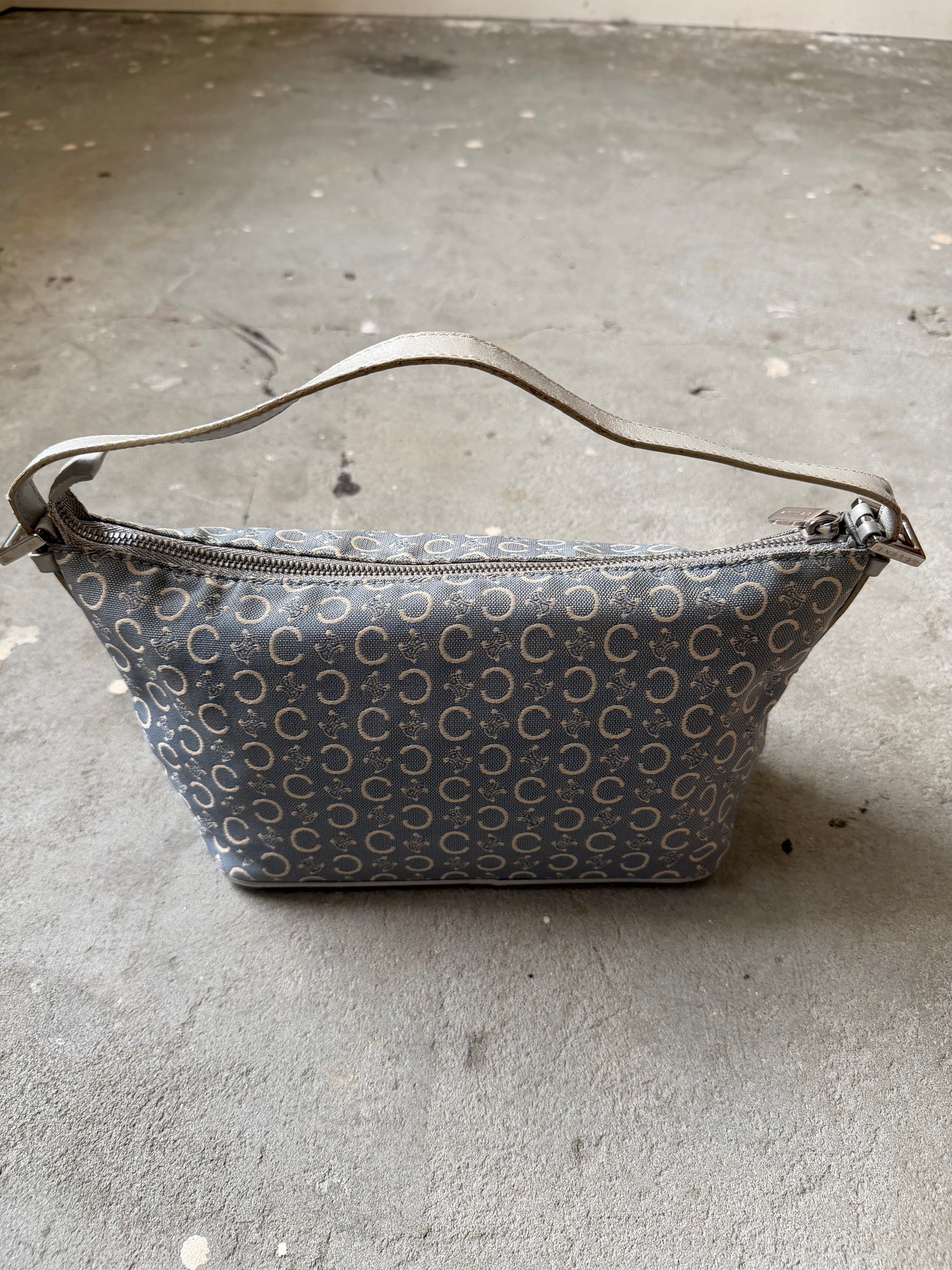 Celine Macadam Shoulder Bag Blue