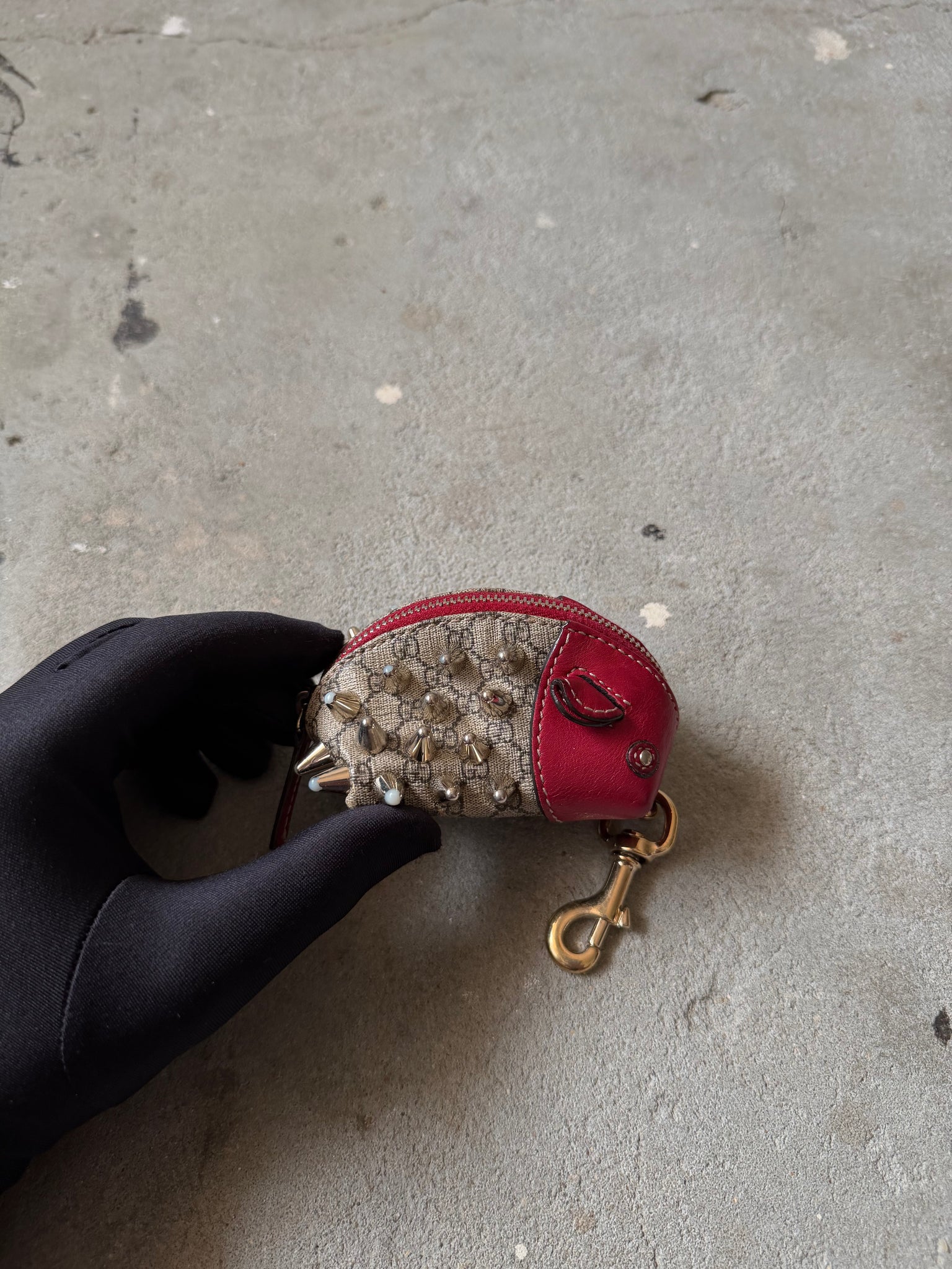Gucci GG Hedgehog Keychain